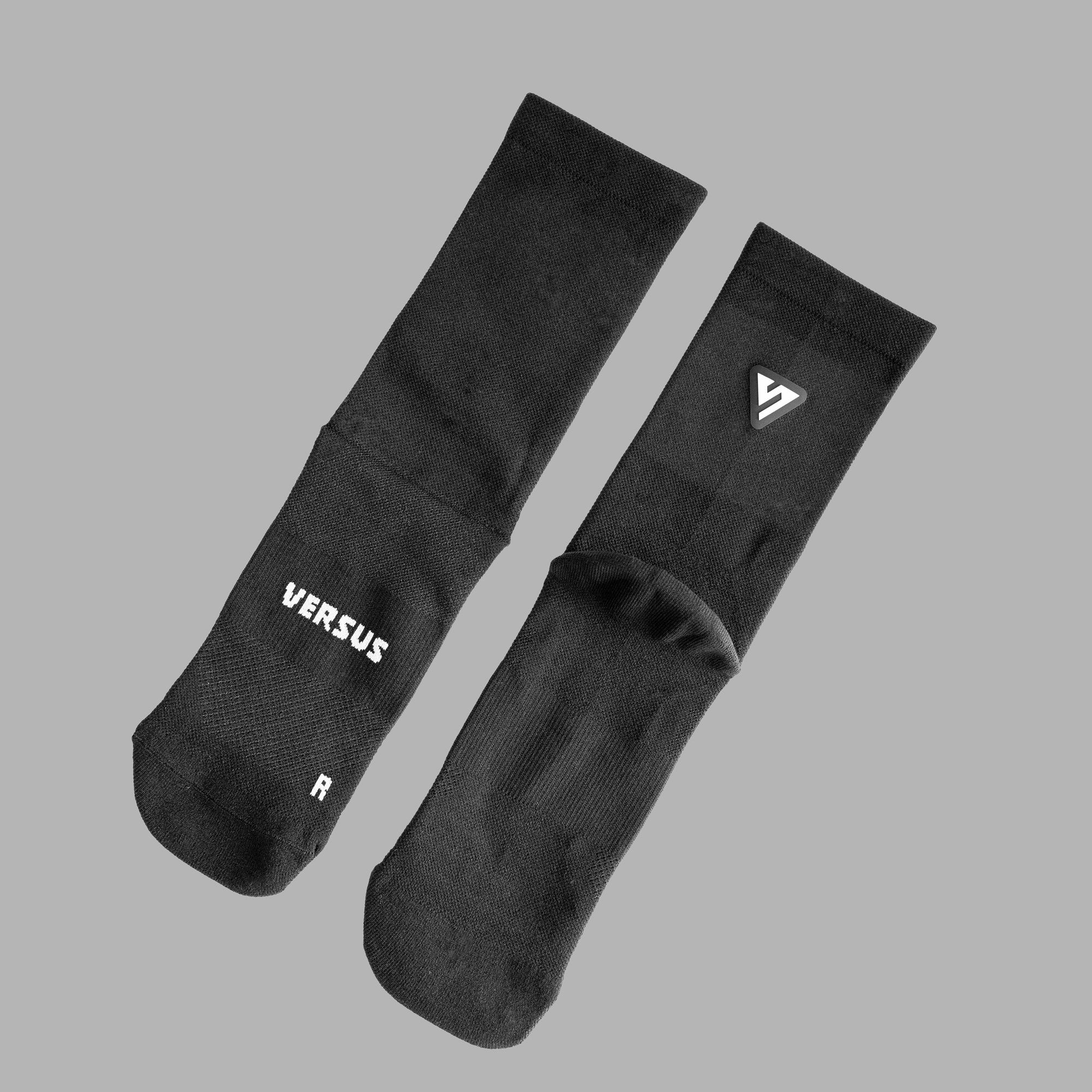 Classic Black Active Crew Tab Socks Bundle (4 Pack) - Image 3