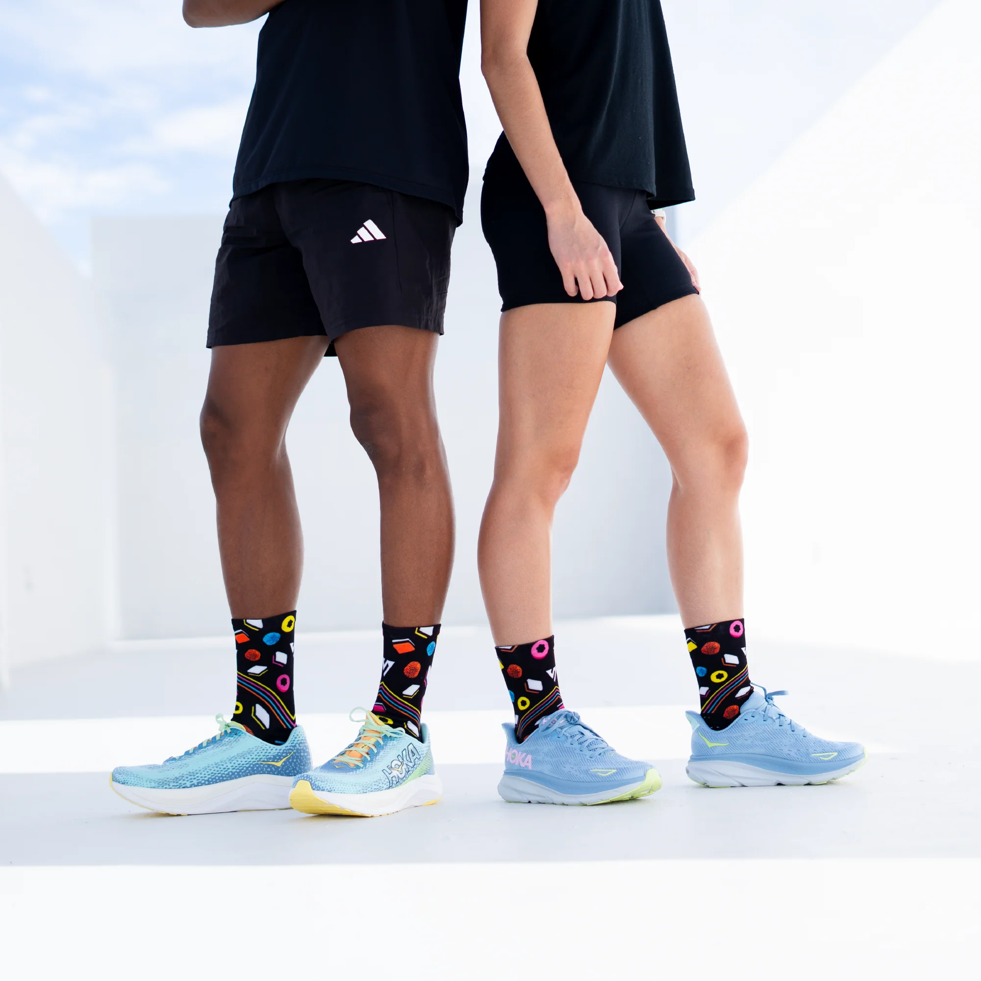 Allsorts Liquorice Active Crew Socks - Image 4