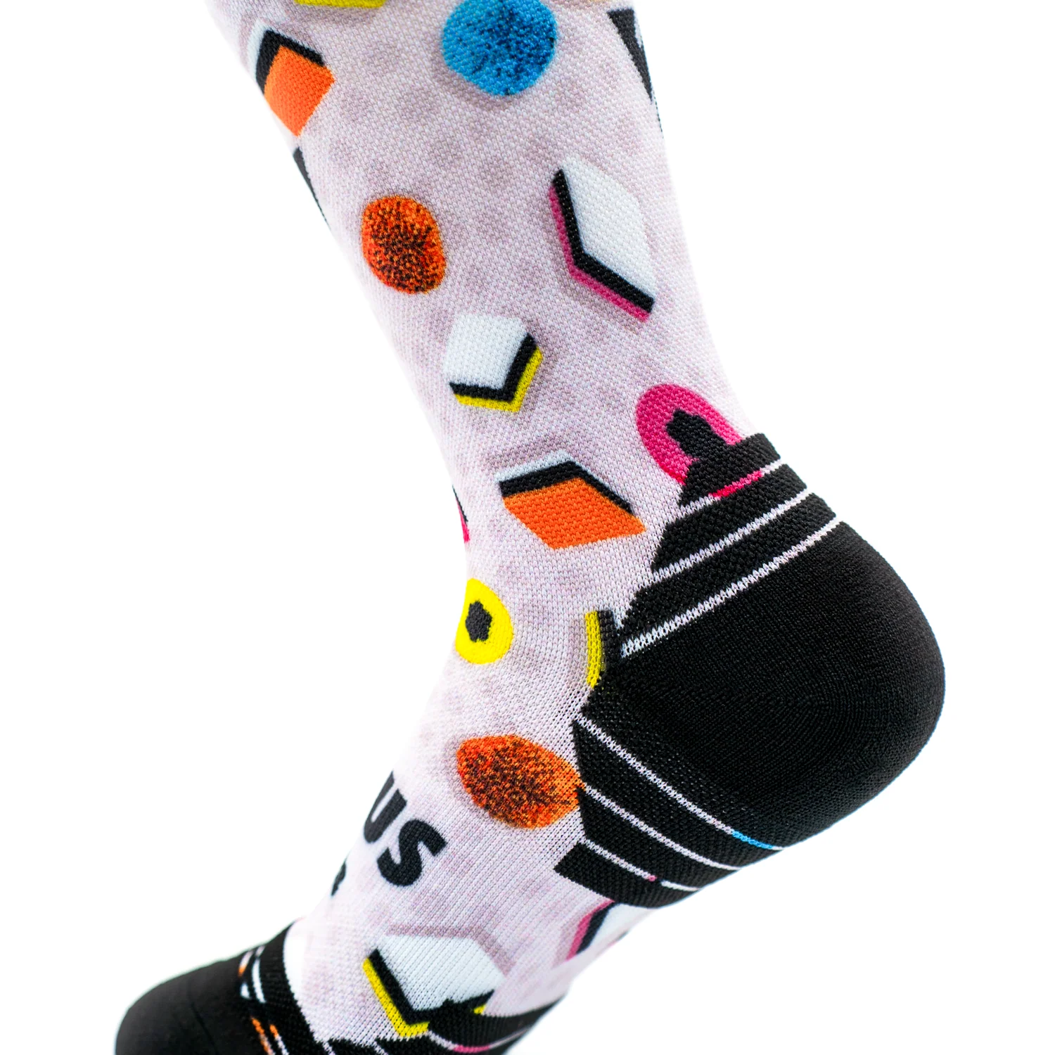 Allsorts Liquorice KIDS 2.0 Active Crew Socks - Image 3