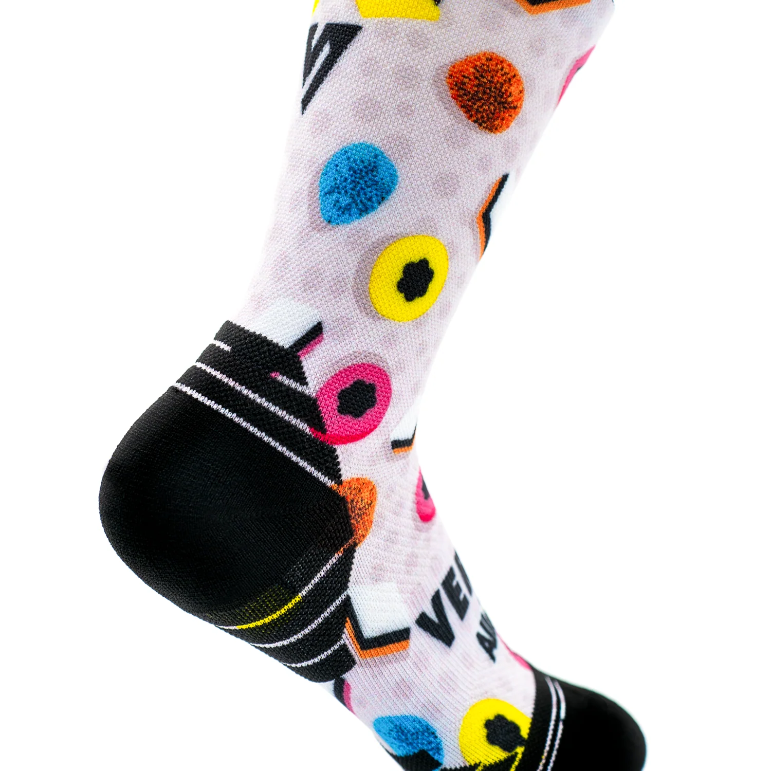 Allsorts Liquorice KIDS 2.0 Active Crew Socks - Image 5
