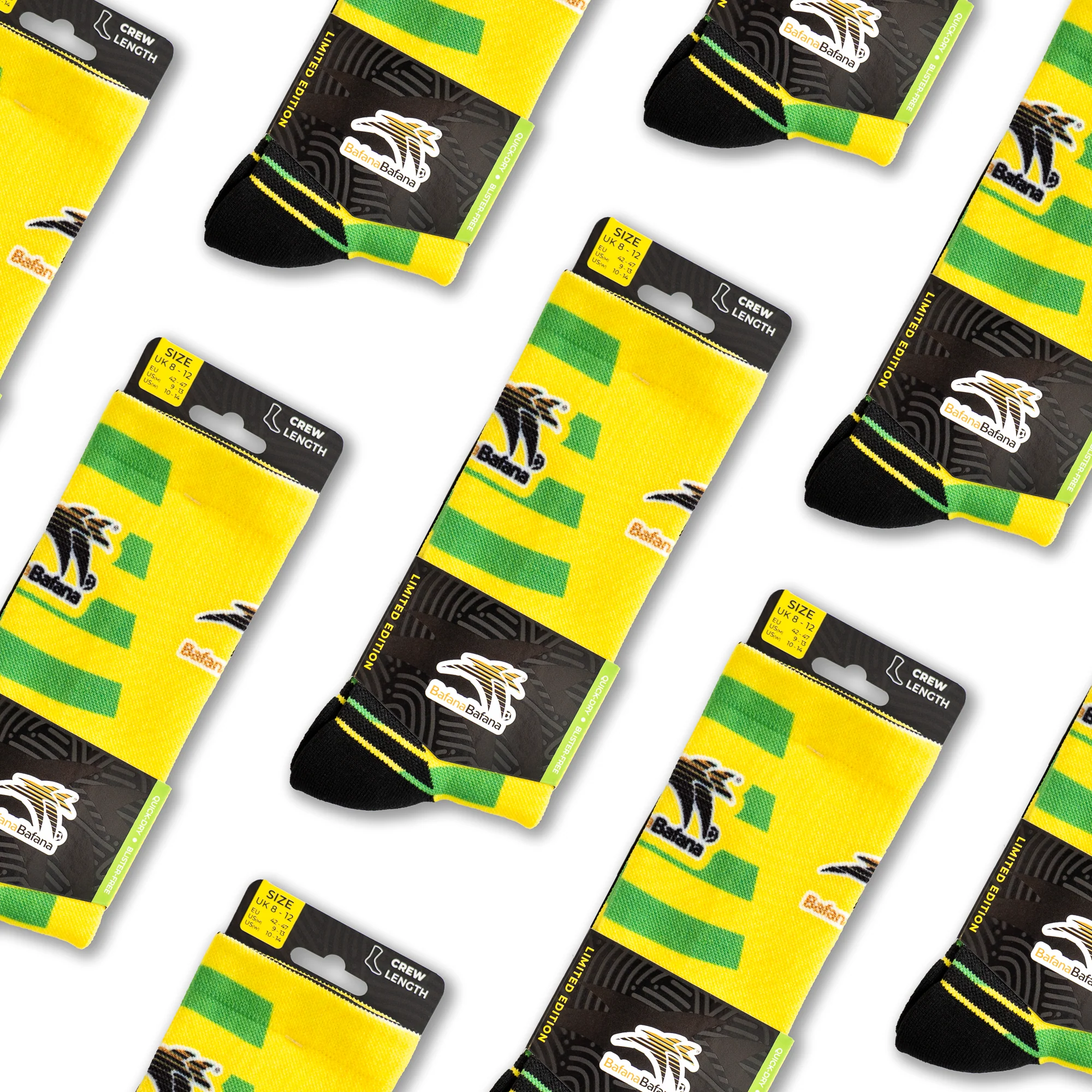 Bafana Bafana Active Crew Socks - Image 6