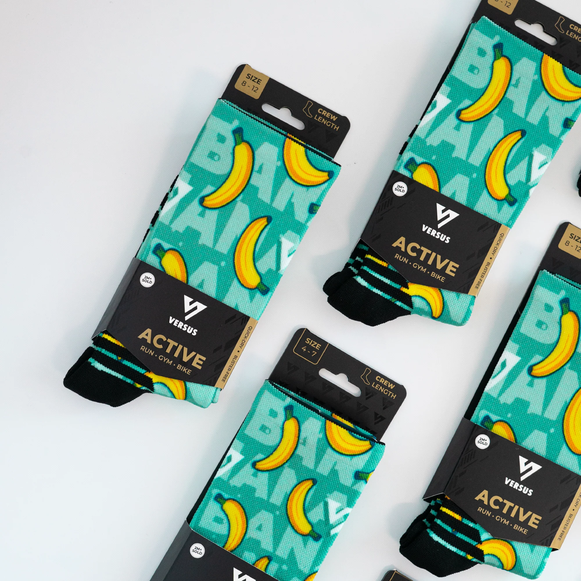 Banana 2.0 Active Crew Socks - Image 3
