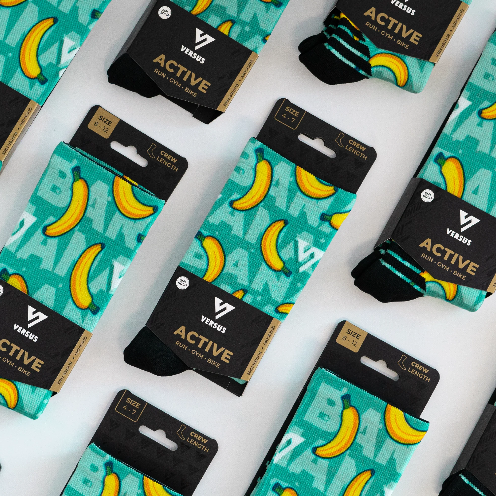 Banana 2.0 Active Crew Socks - Image 6