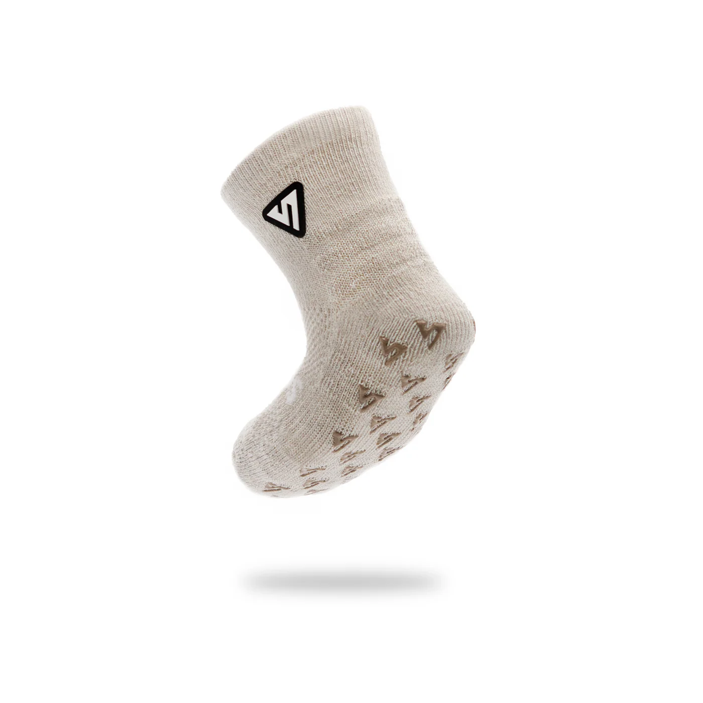Beige Anti-Slip Baby Socks - Image 3