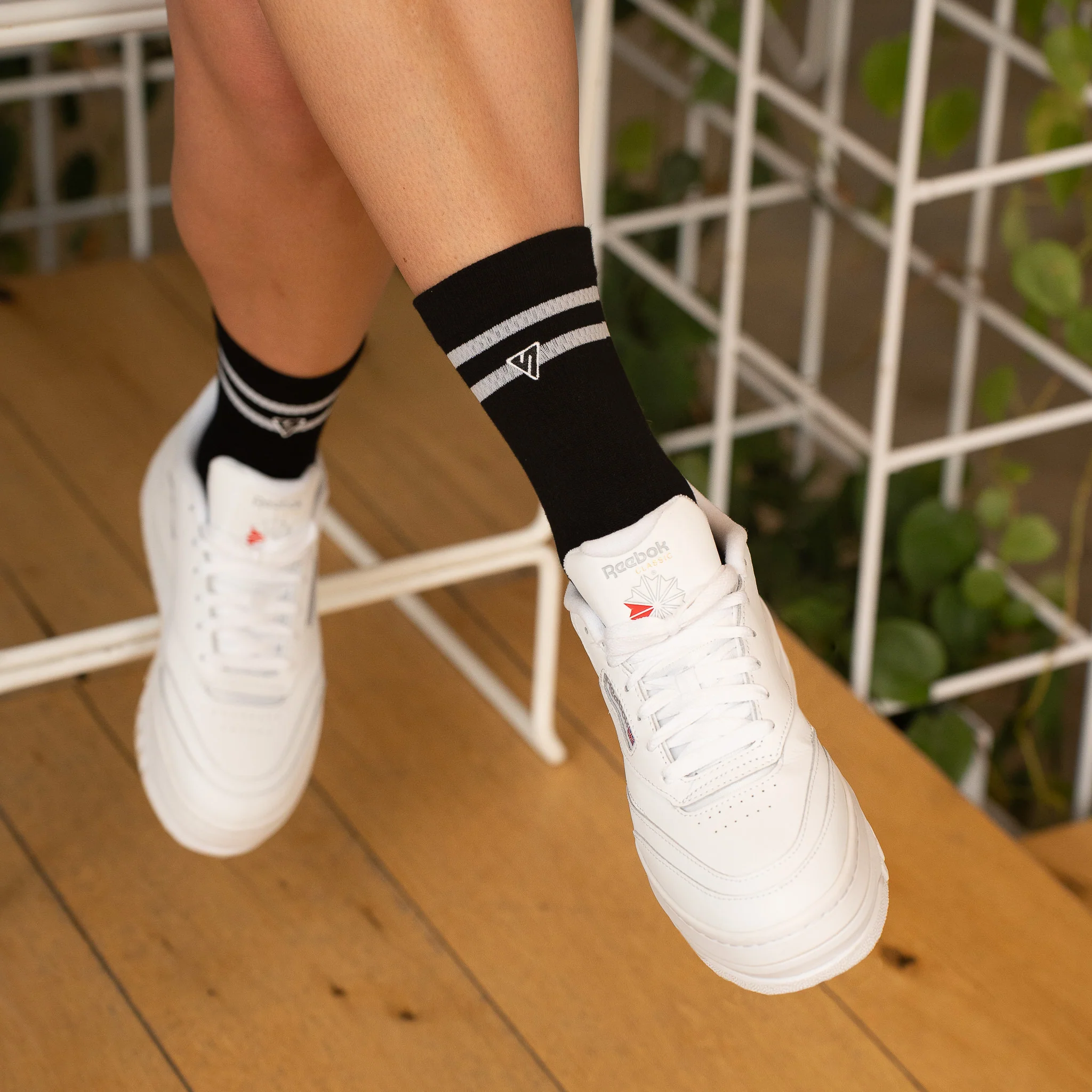 Black Core Lifestyle Crew Socks Bundle (4 Pack) - Image 4