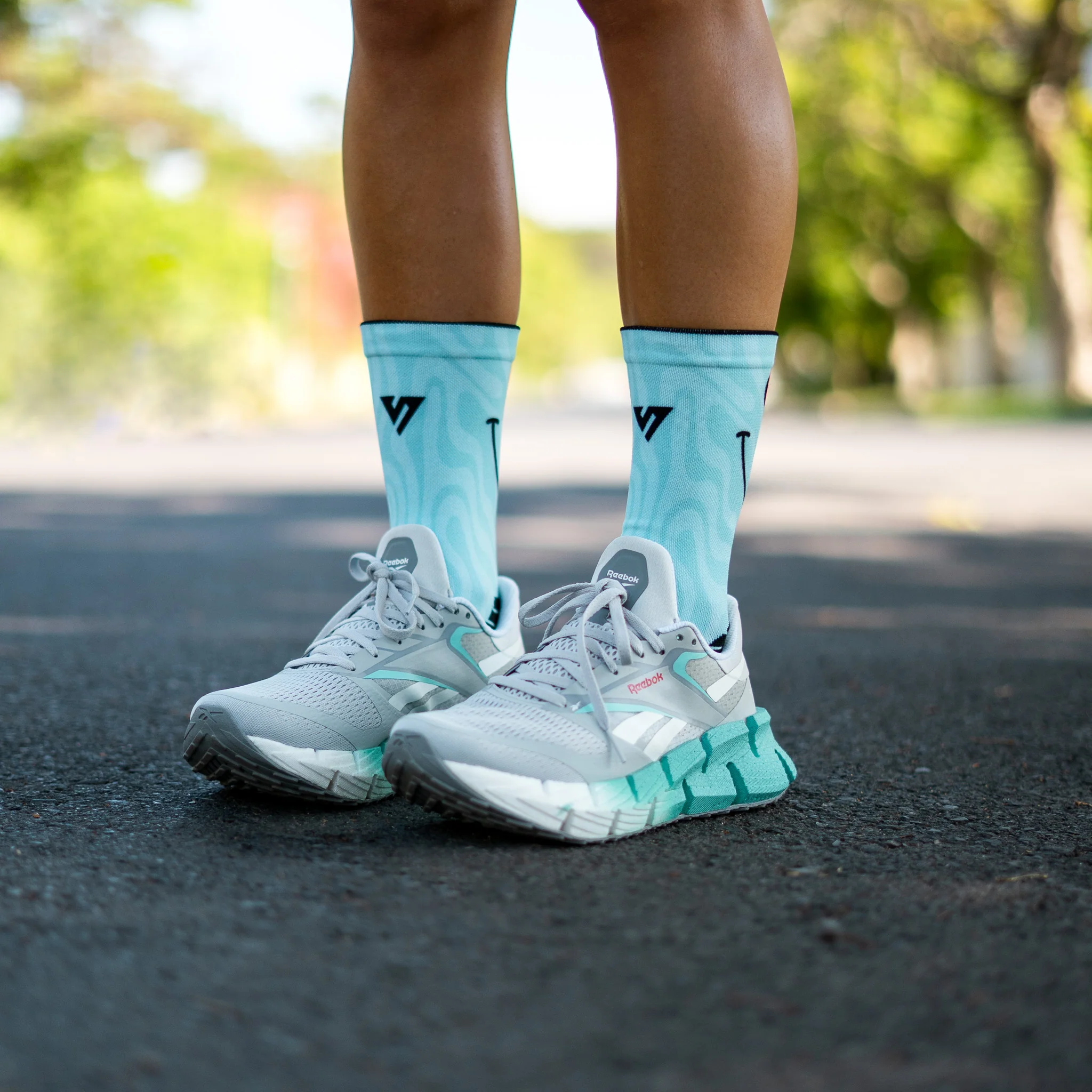 Bubblegum Smile Active Crew Socks - Image 3