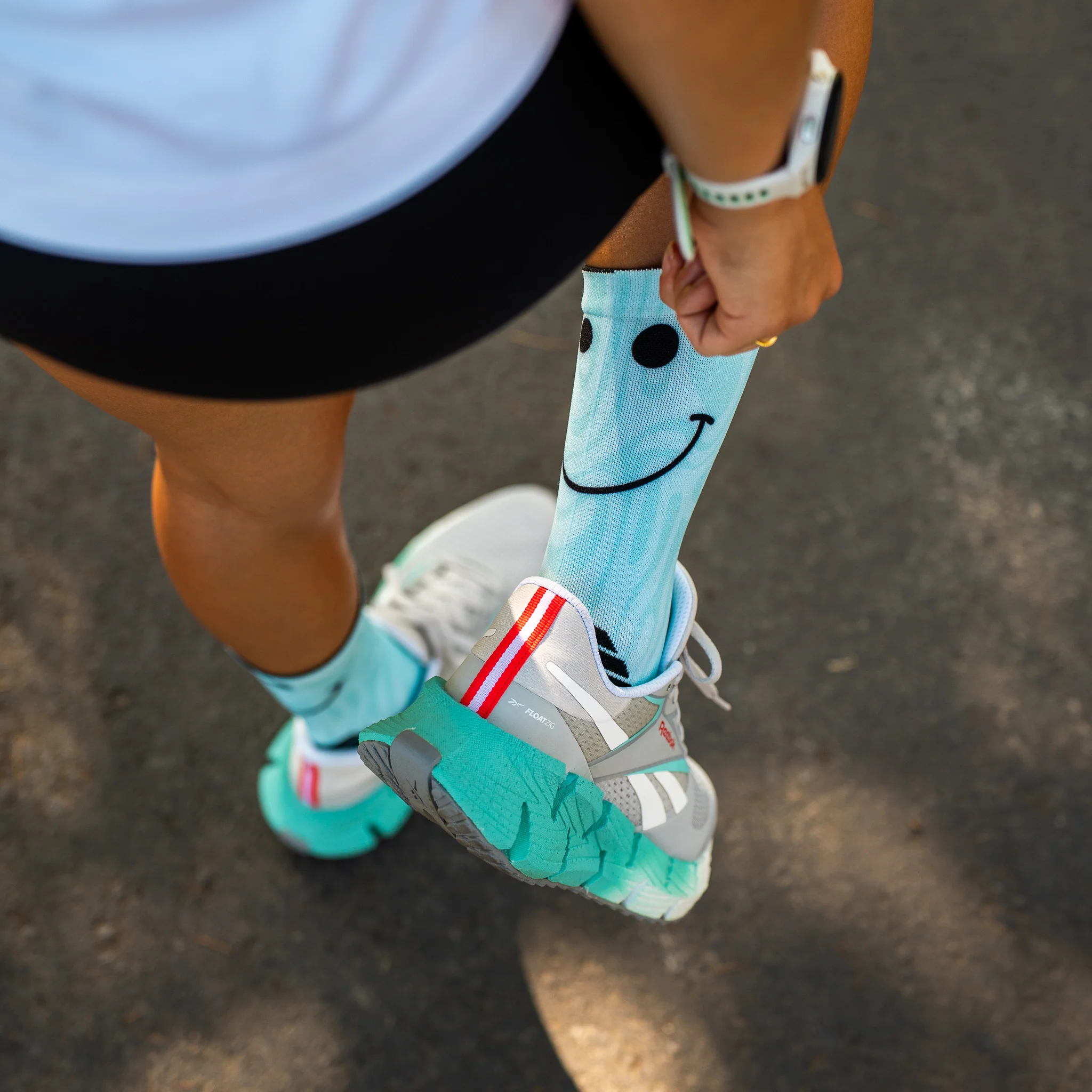 Bubblegum Smile Active Crew Socks - Image 5