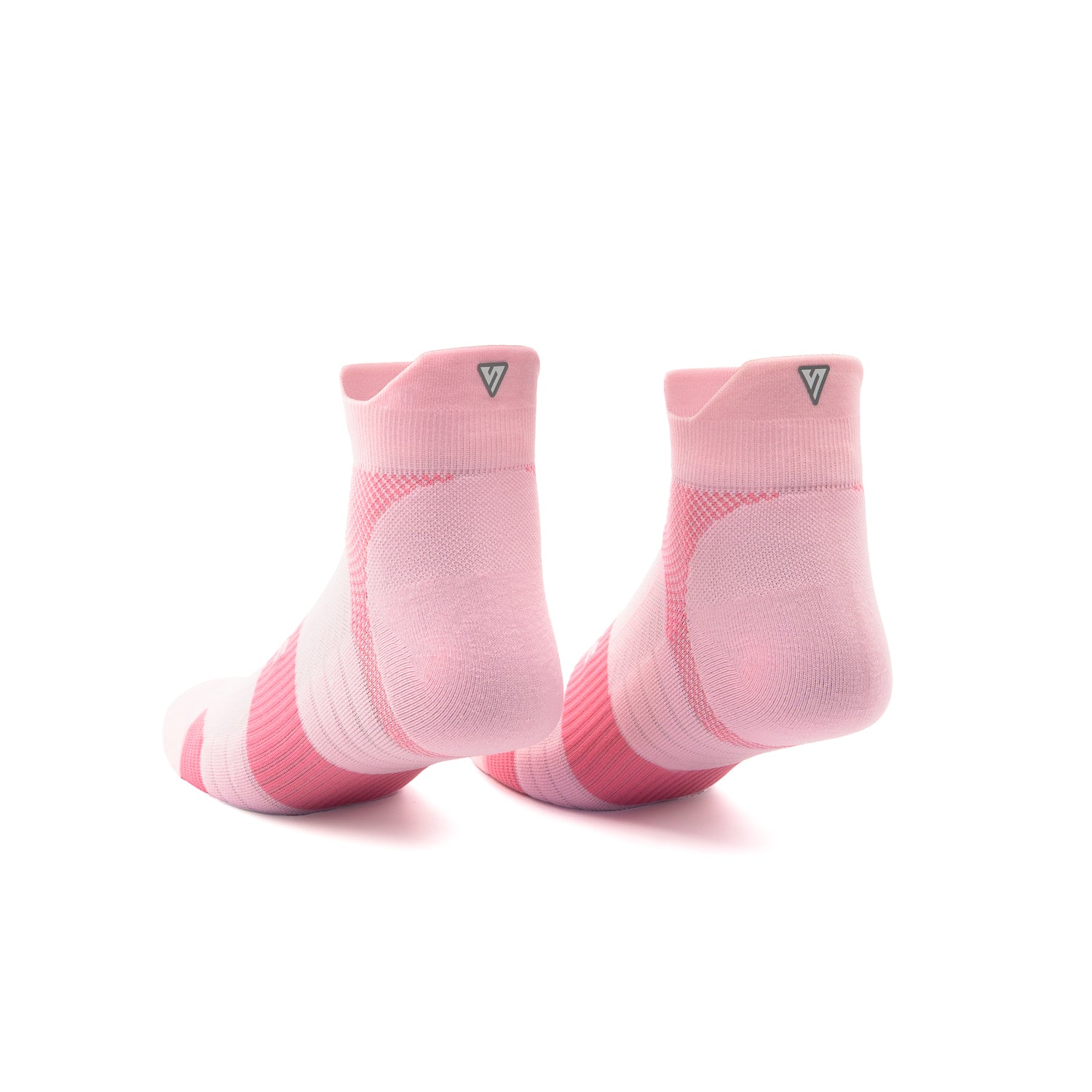 Candy Pink Running Ankle Socks - Image 7
