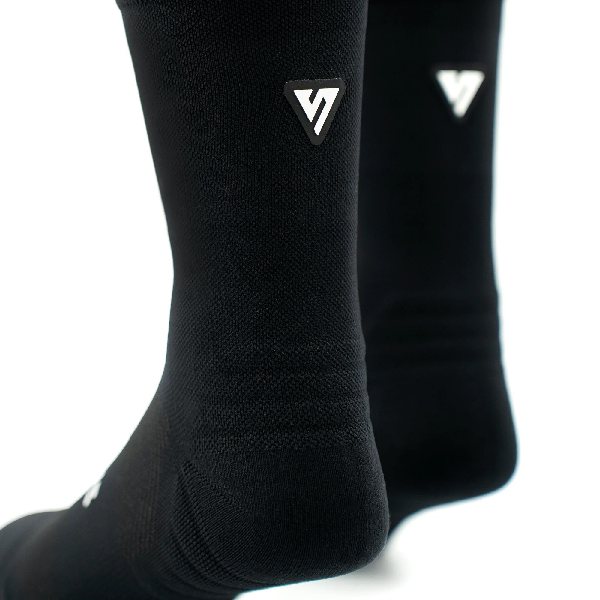 Classic Black Active Crew Tab Socks - Image 6