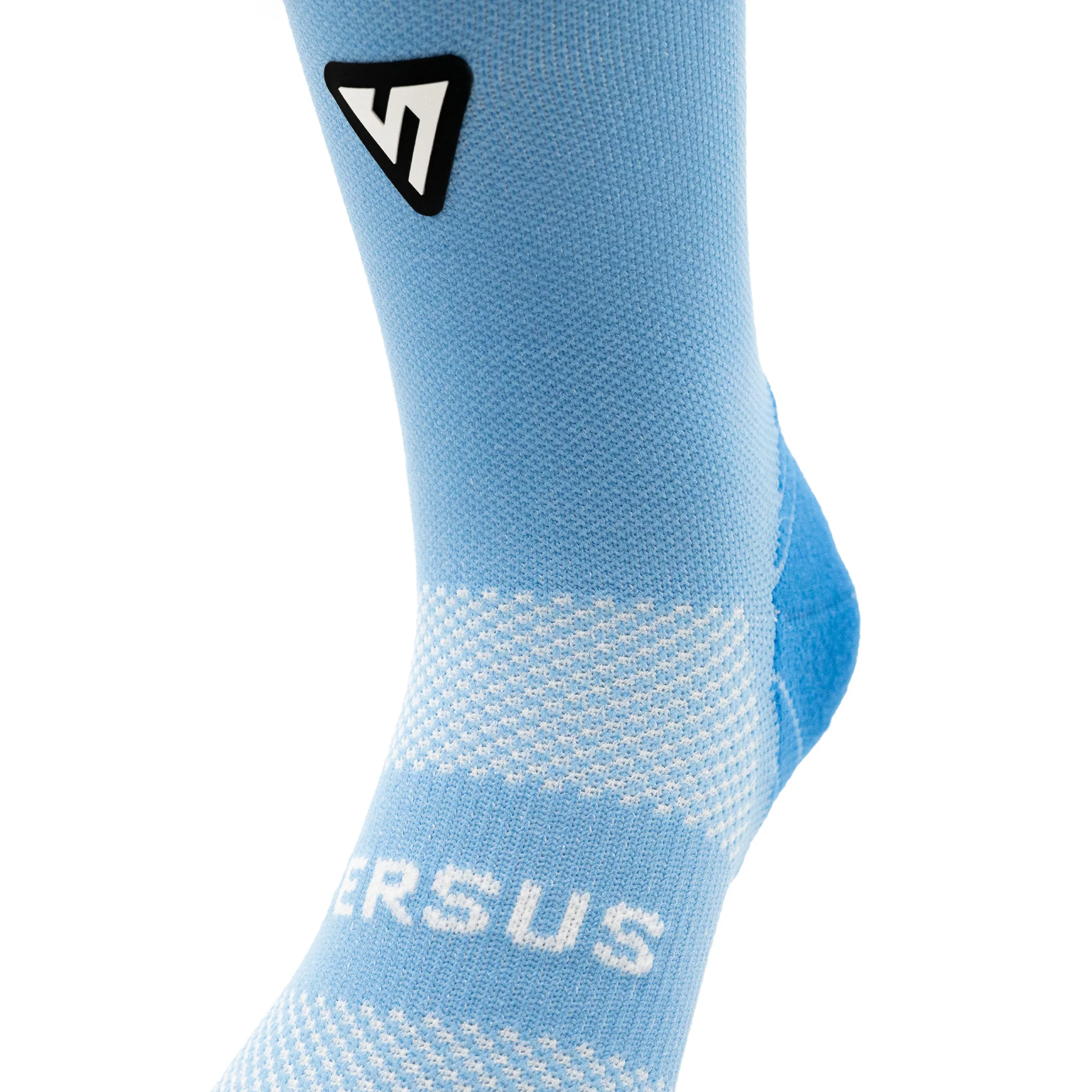 Classic Blue KIDS Active Crew Tab Socks - Image 4