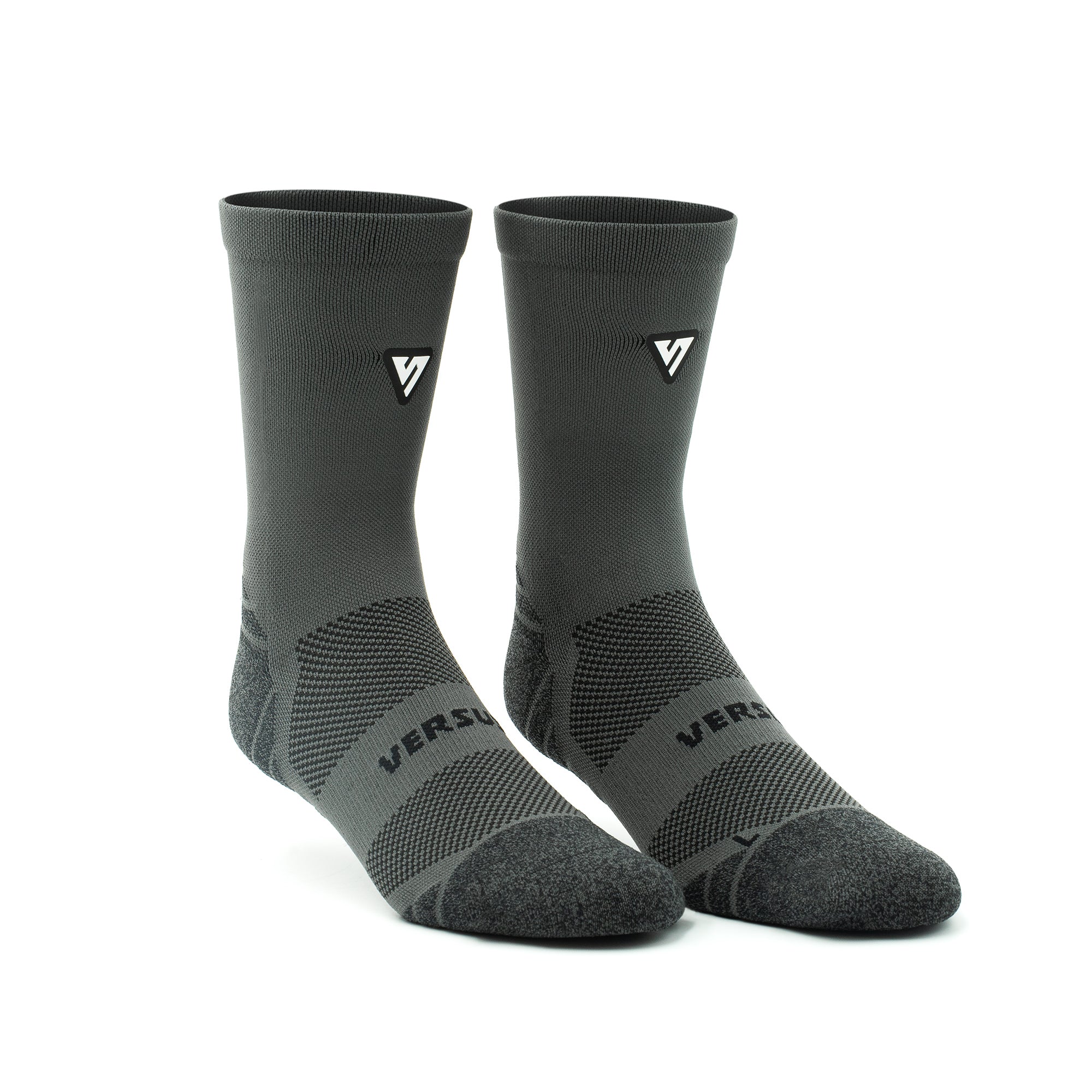 Classic Charcoal Active Crew Tab Socks - Image 2