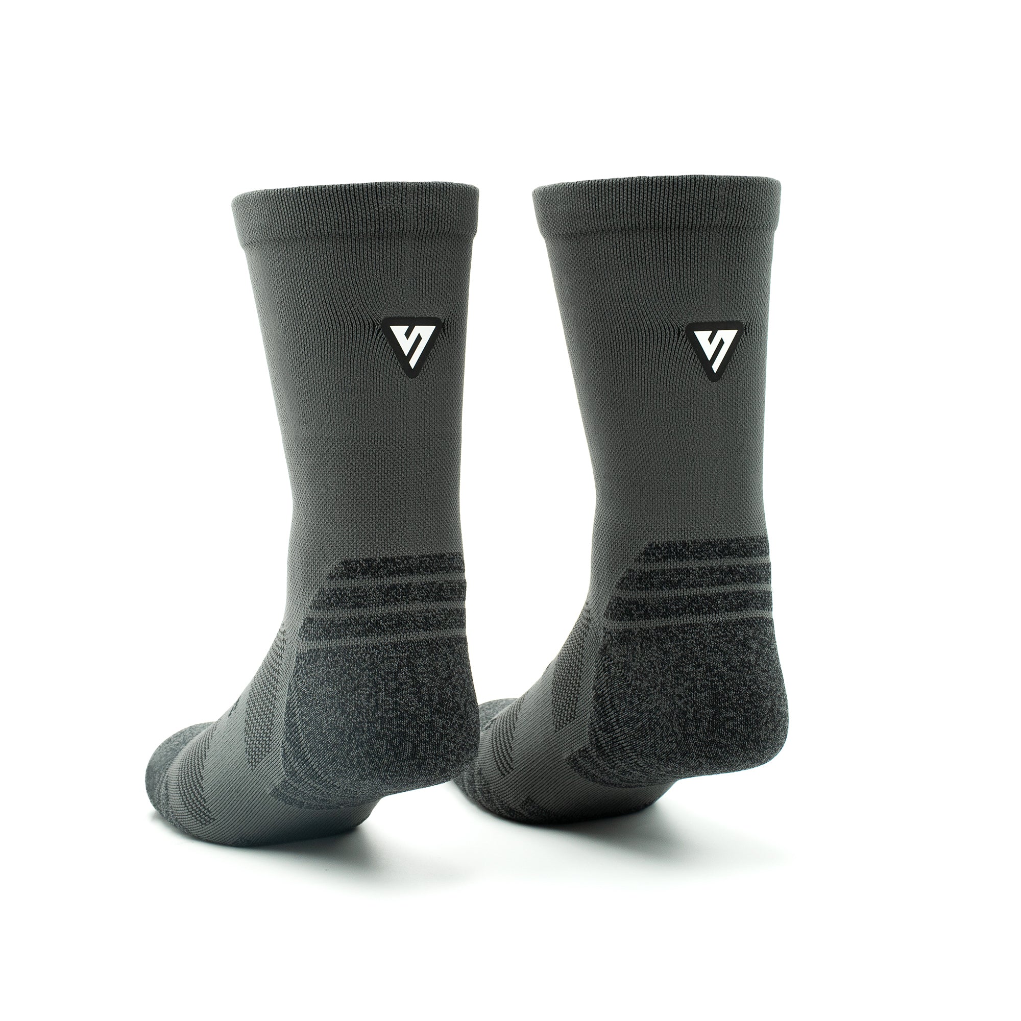 Classic Charcoal Active Crew Tab Socks - Image 4
