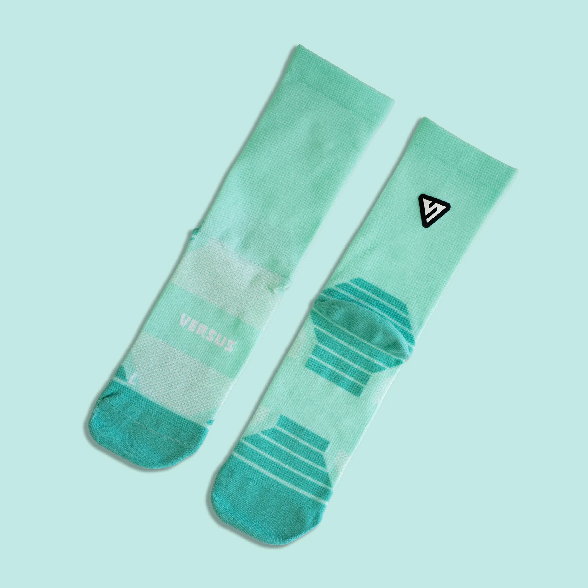 Classic Mint Active Crew Tab Socks - Image 3