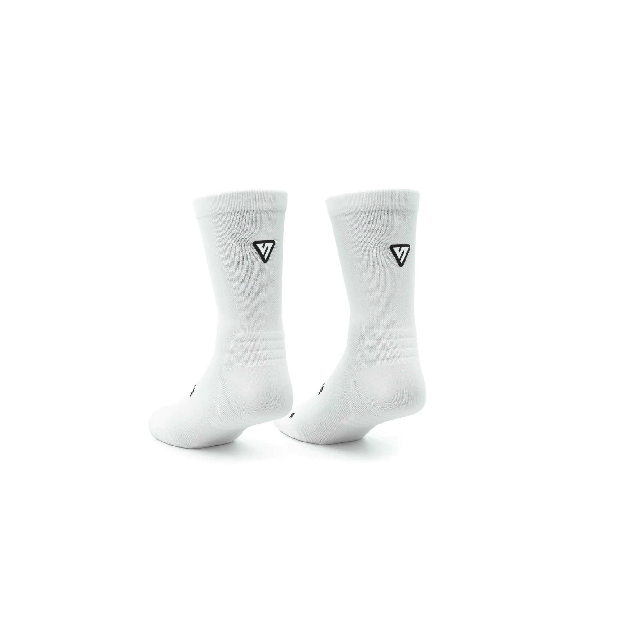 Classic White Active Crew Tab Socks - Image 3