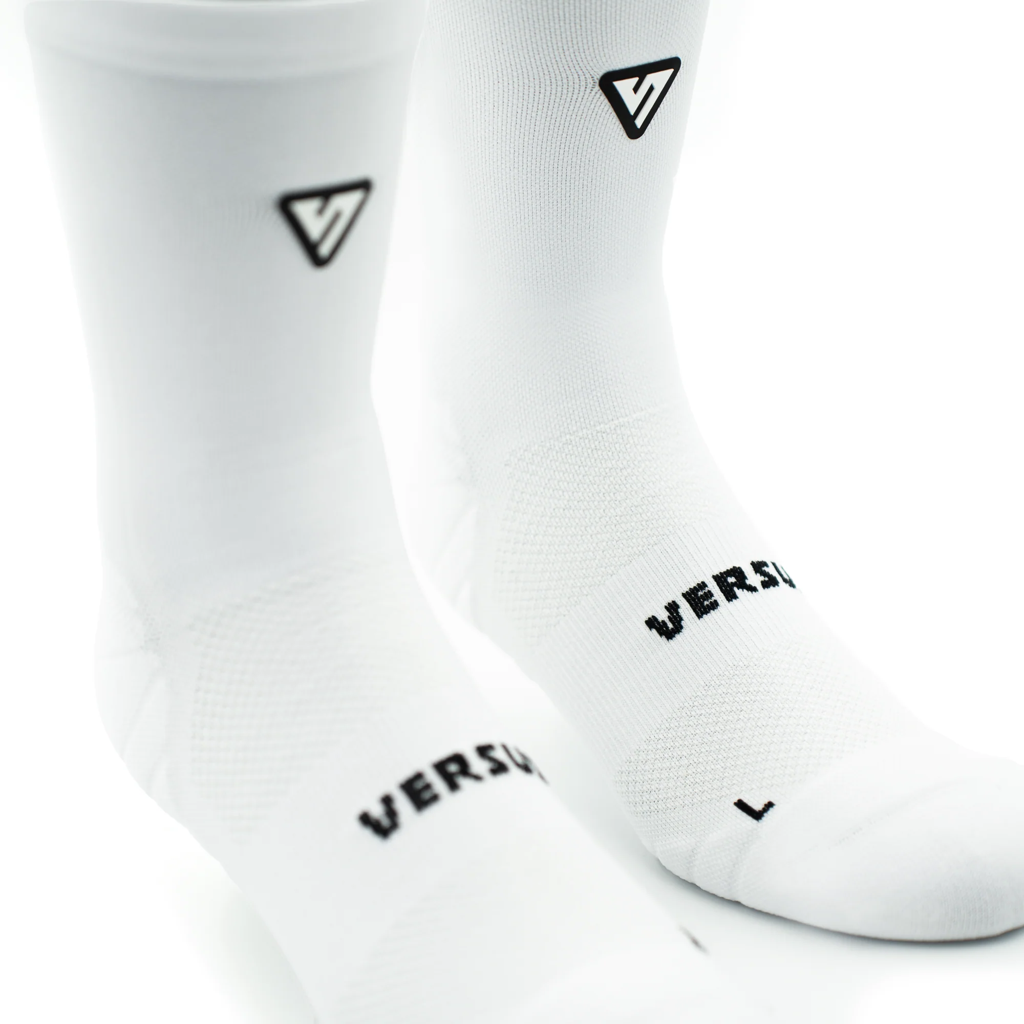 Classic White Active Crew Tab Socks - Image 4