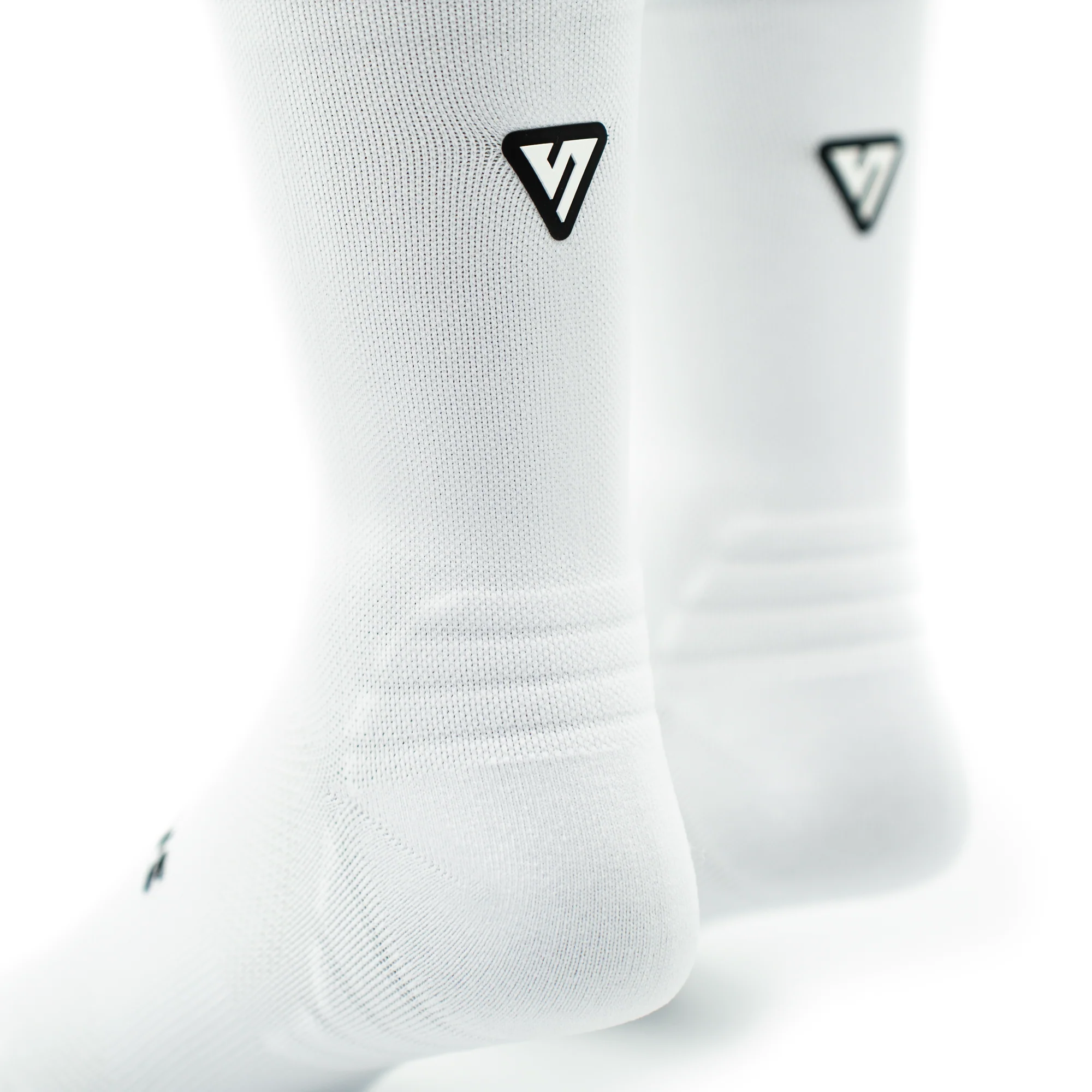 Classic White Active Crew Tab Socks - Image 5