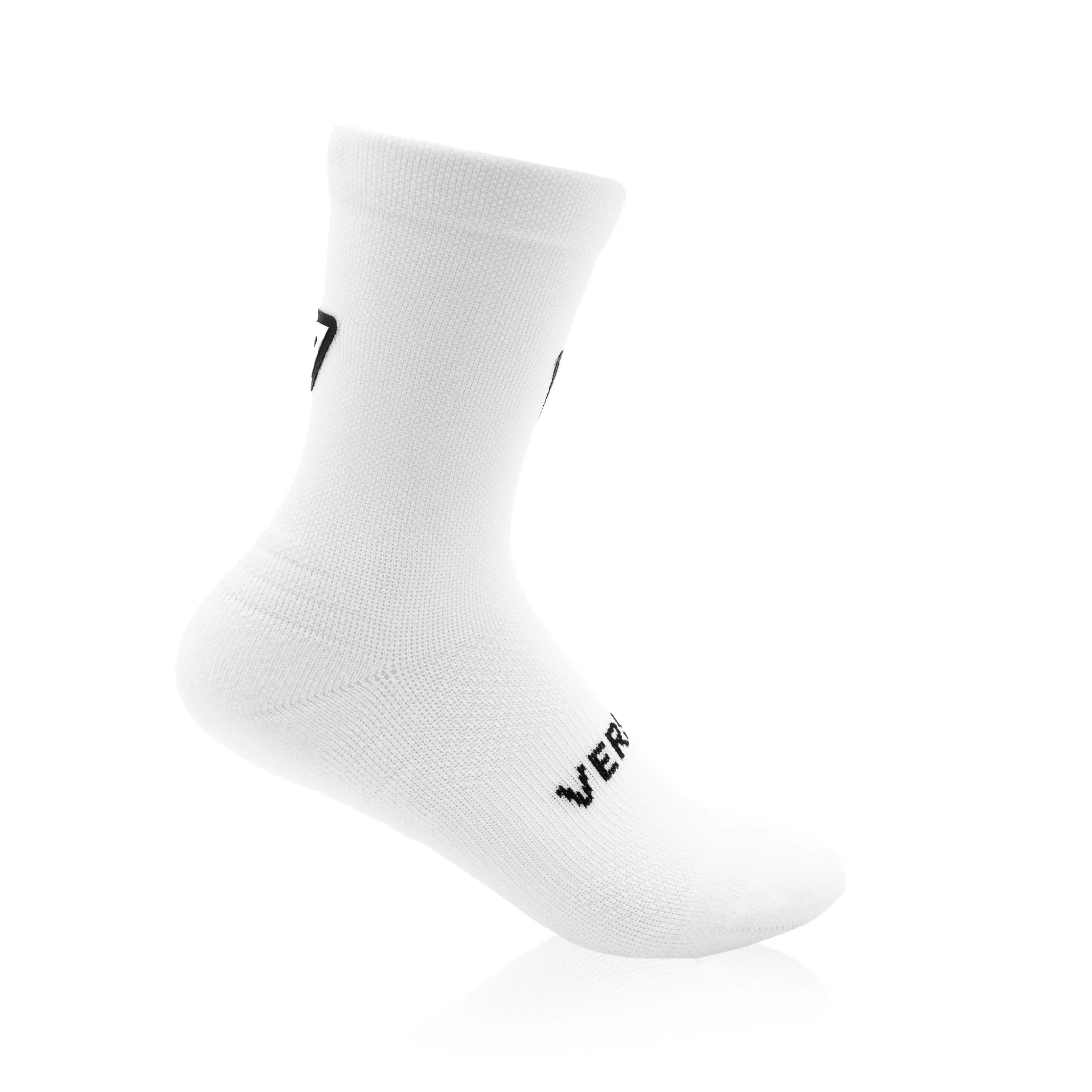Classic White KIDS Active Crew Tab Socks - Image 3