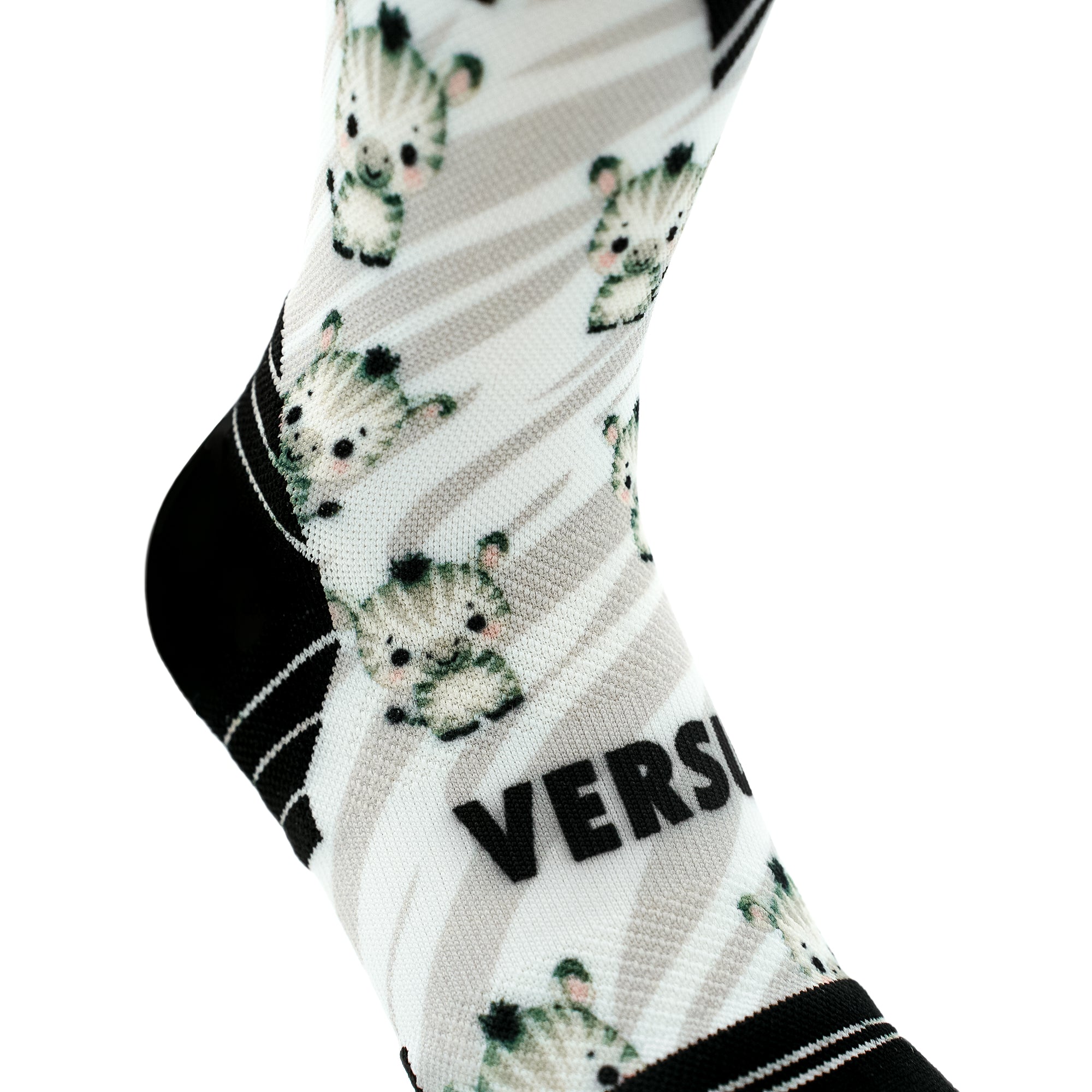 Cute Zebra KIDS Active Crew Socks - Image 5
