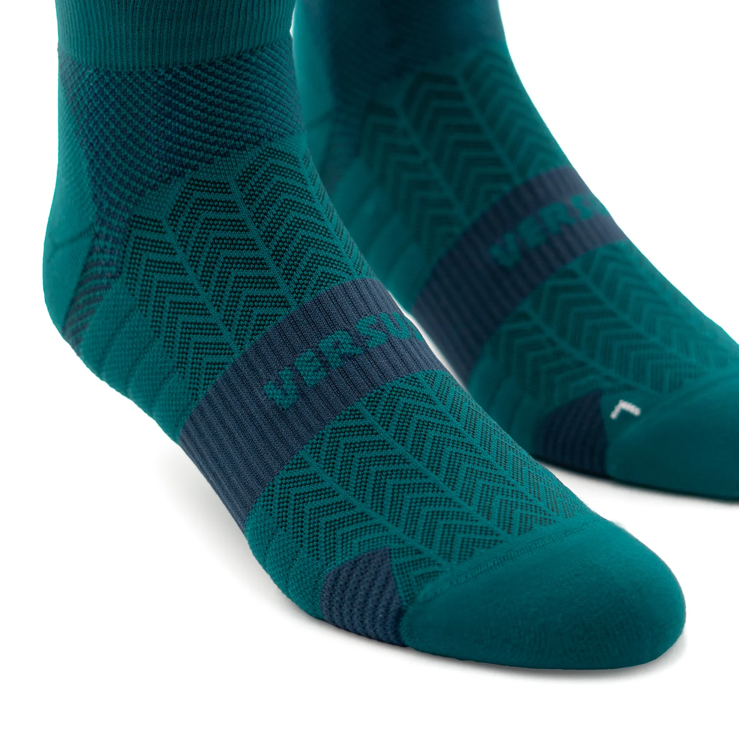 Deep Teal Running Ankle Socks - Image 6