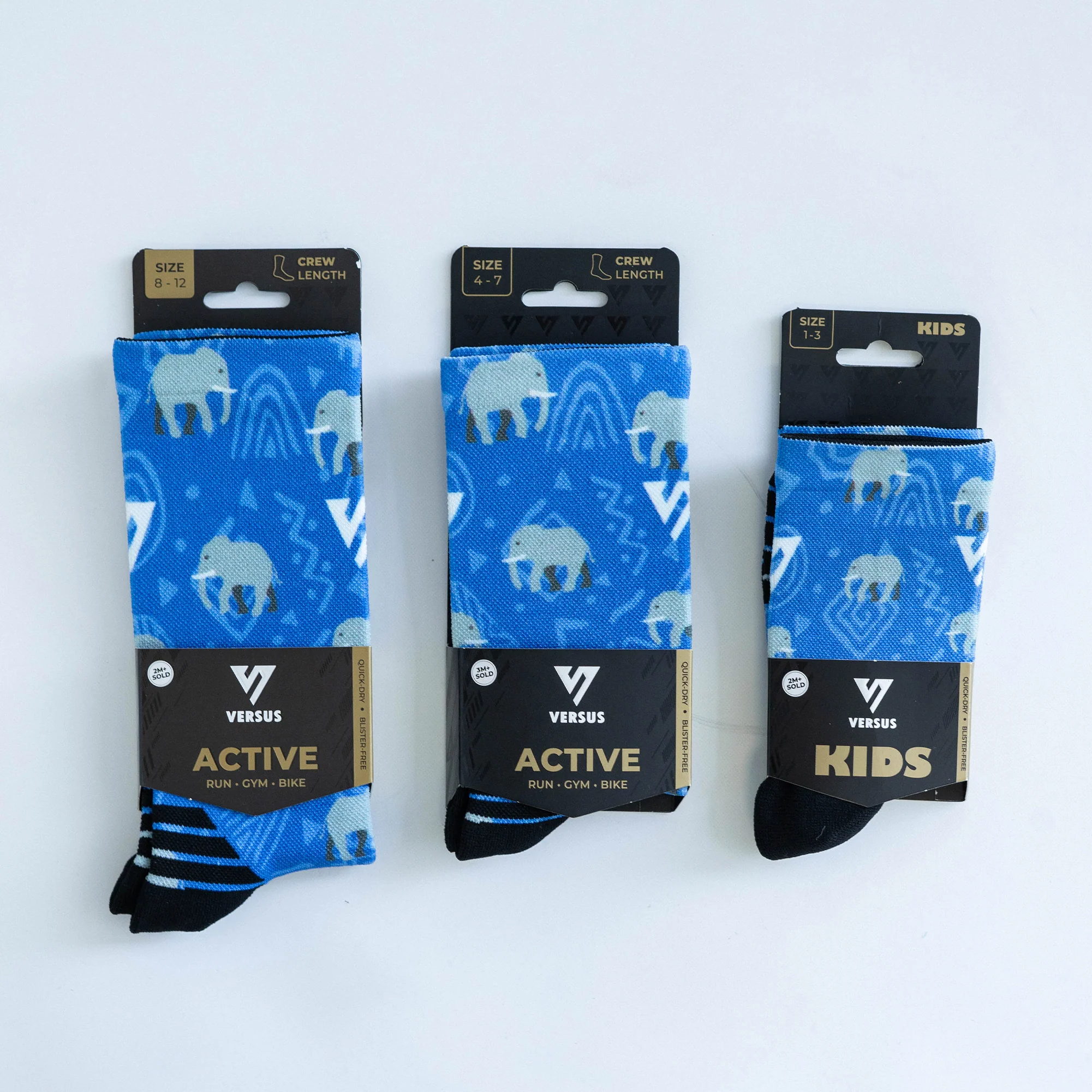 Elephant Active Crew Socks - Image 5