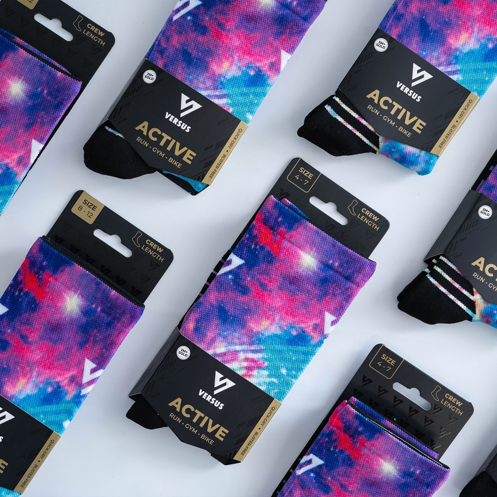 Galaxy Active Crew Socks - Image 3
