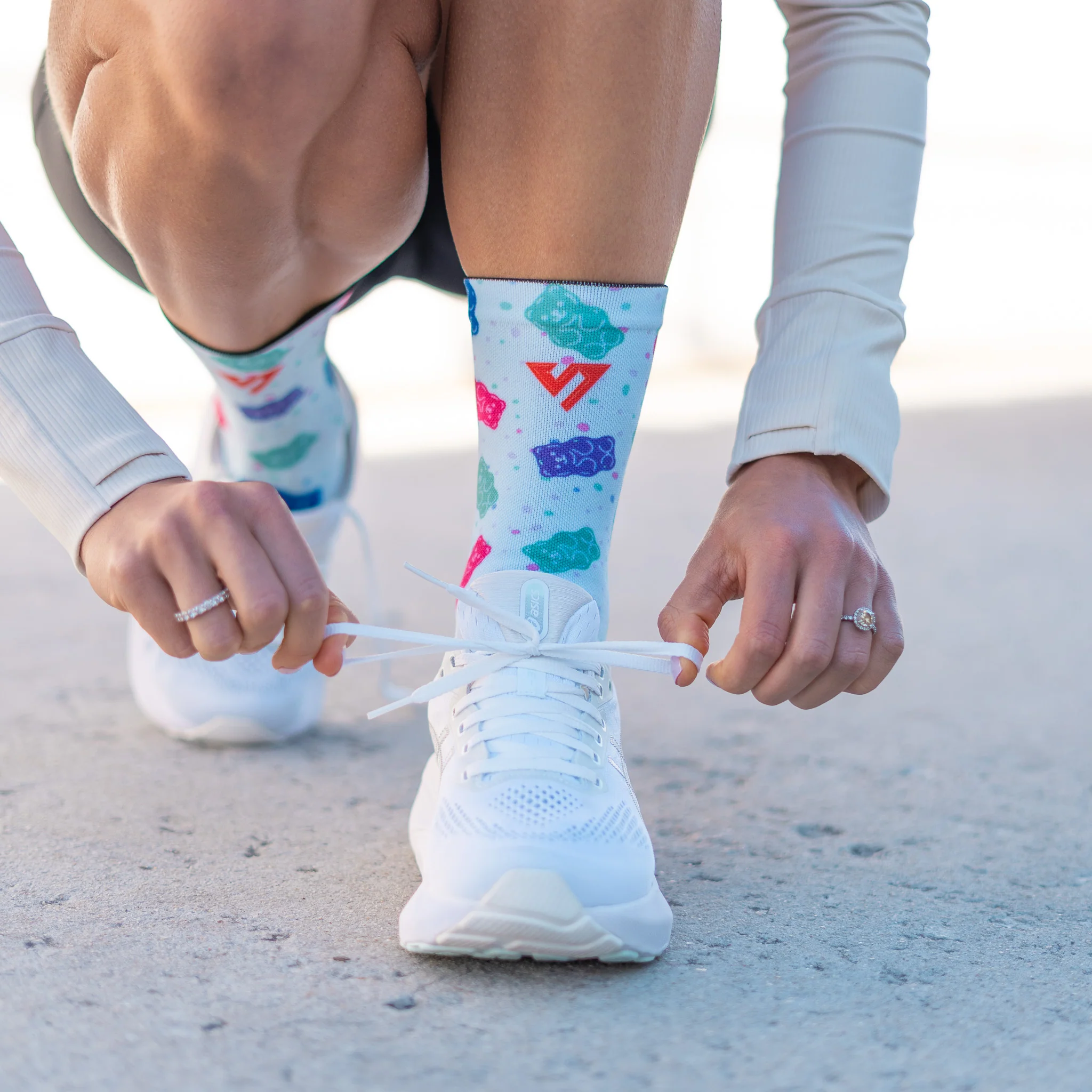Gummy Bear Active Crew Socks - Image 3