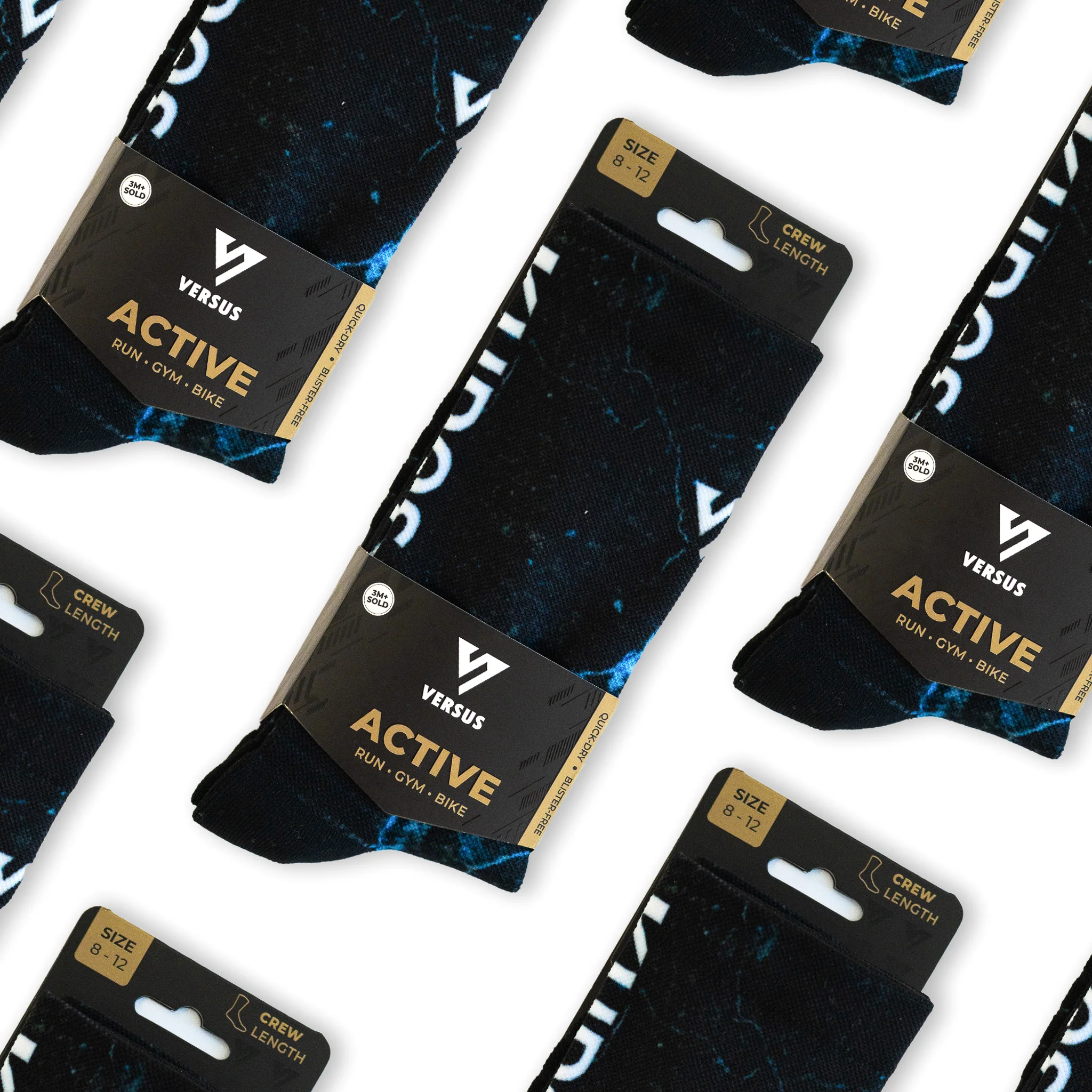 Kudos 2.0  Active Crew Socks - Image 9