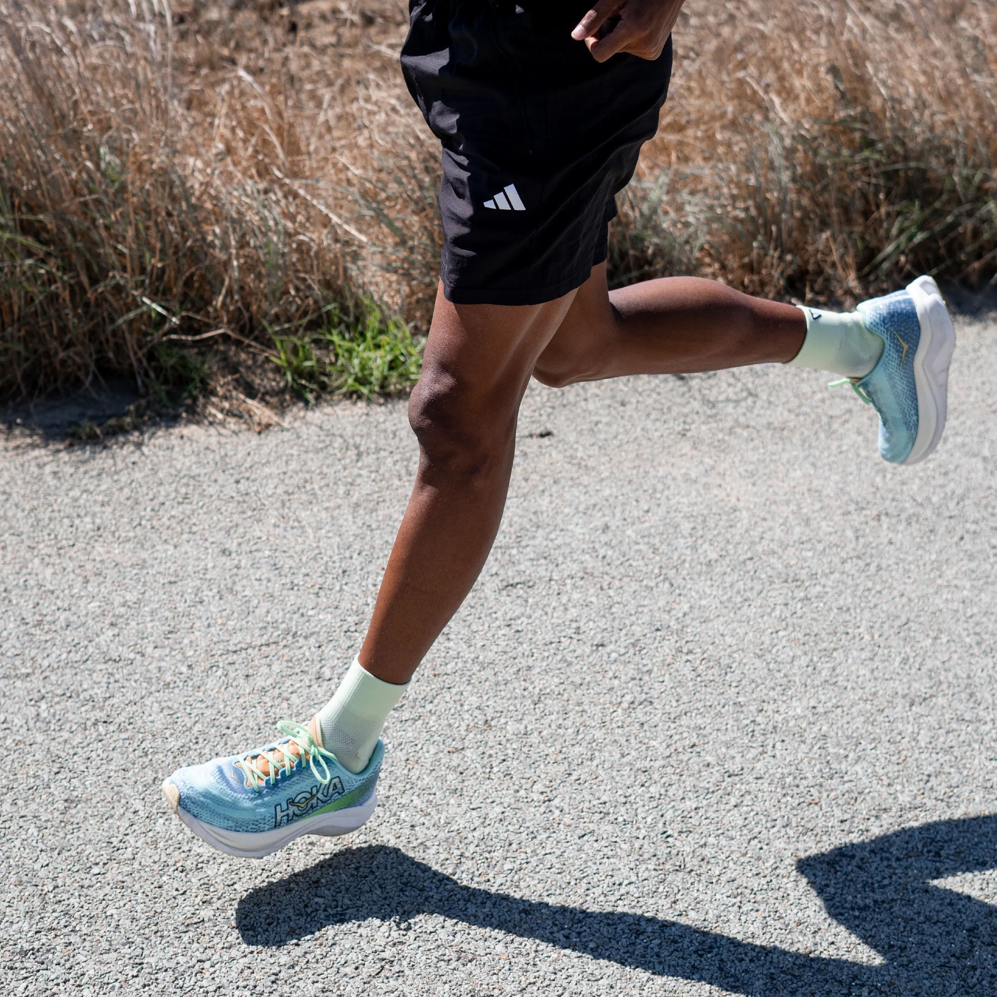 Lime Running Quarter Socks - Image 4