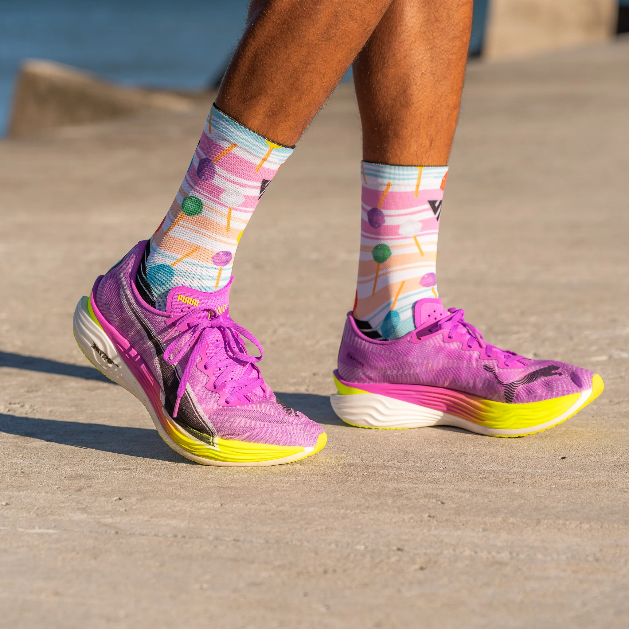 Lollipop Active Crew Socks - Image 2