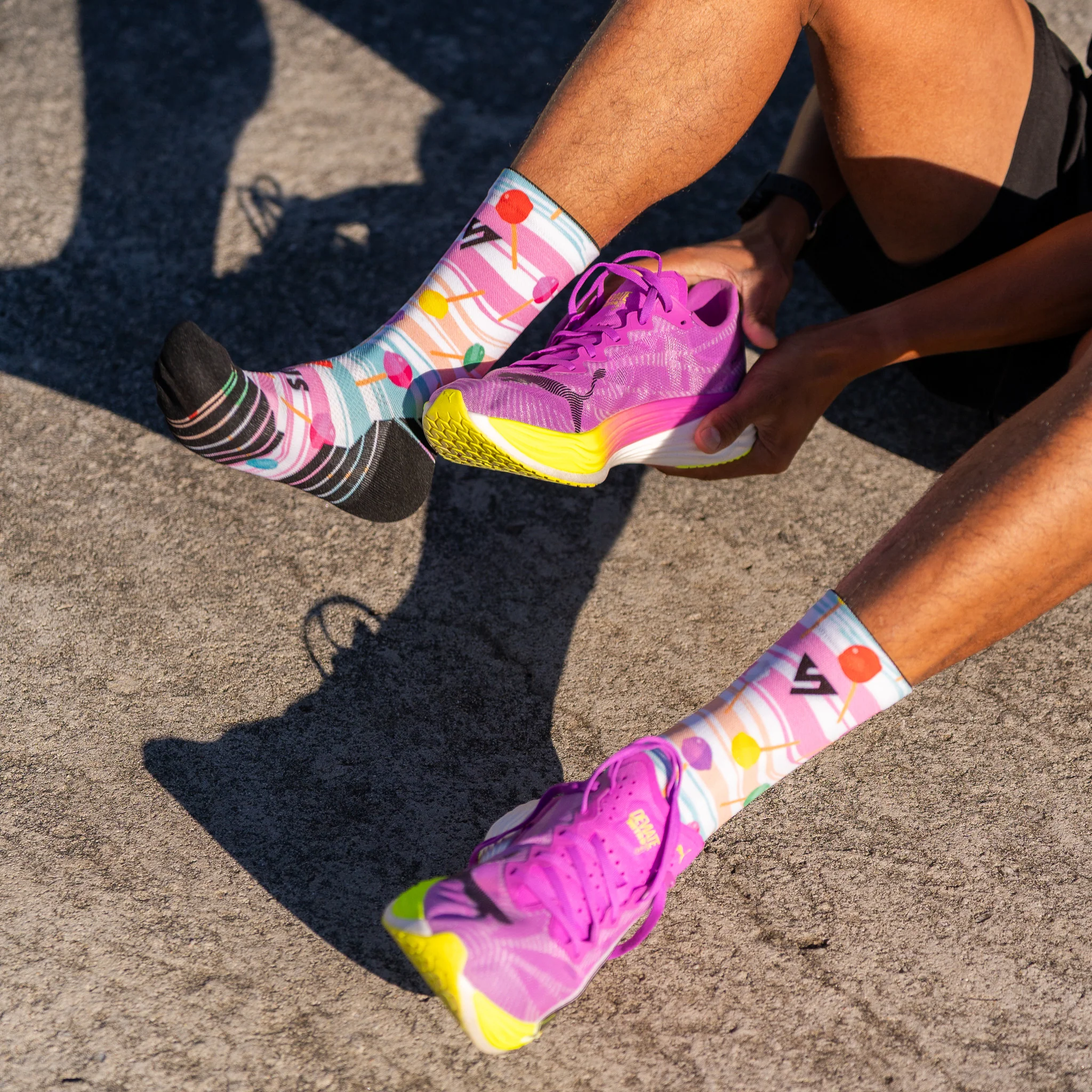 Lollipop Active Crew Socks - Image 3