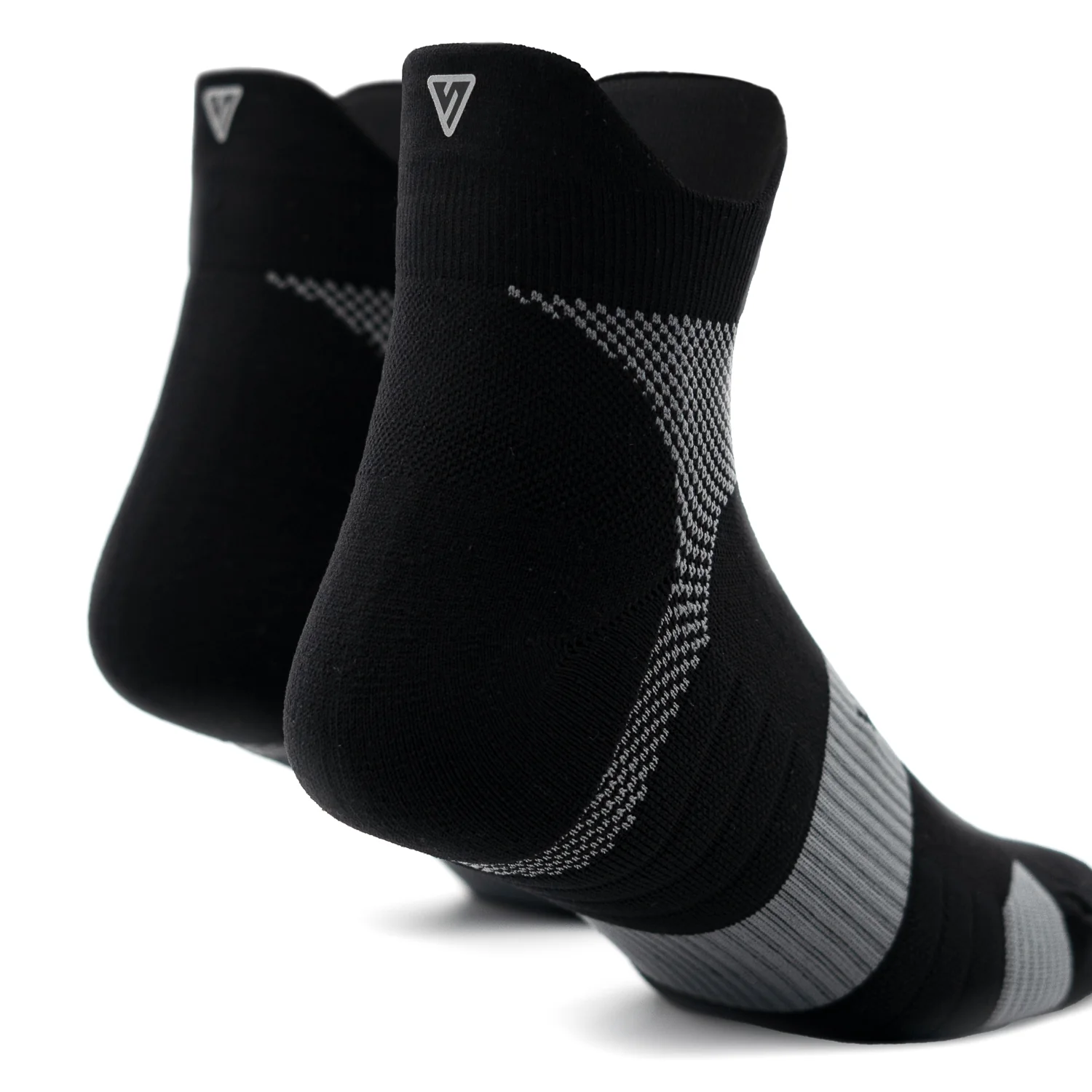 Midnight Black Running Ankle Socks Bundle (4 Pack) - Image 8