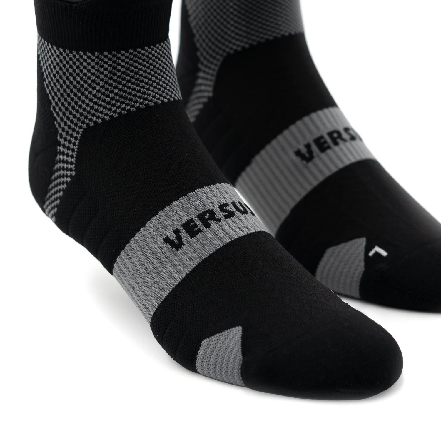 Midnight Black Running Ankle Socks - Image 6