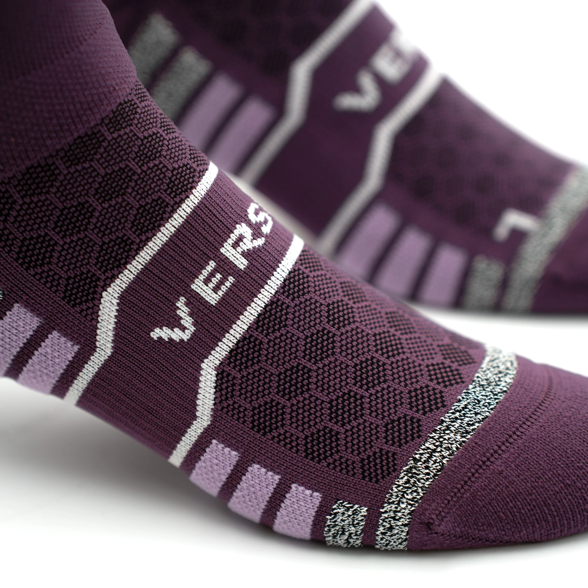 Midnight Plum Trail Running Socks - Image 8