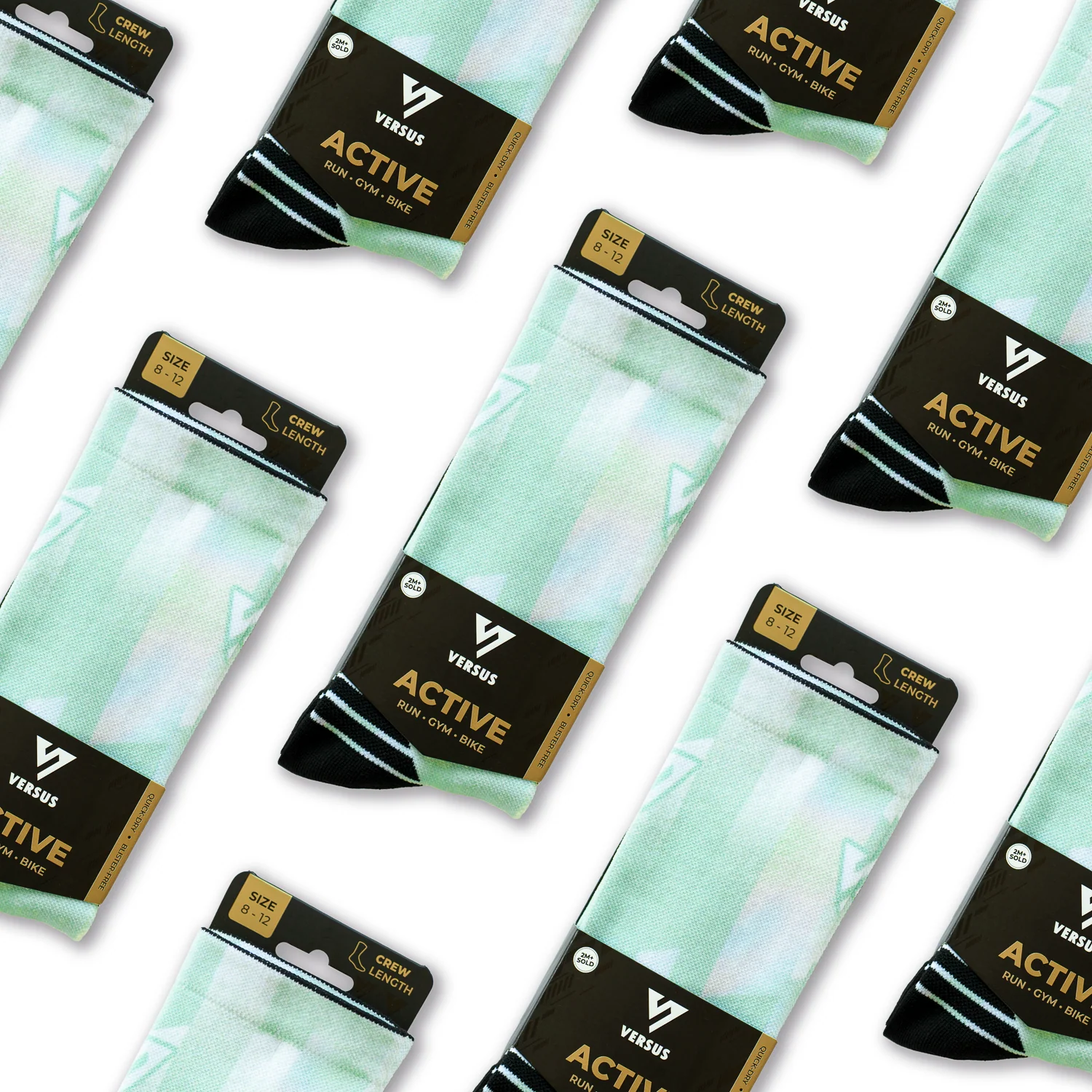 Mint Motion Active Crew Socks - Image 10
