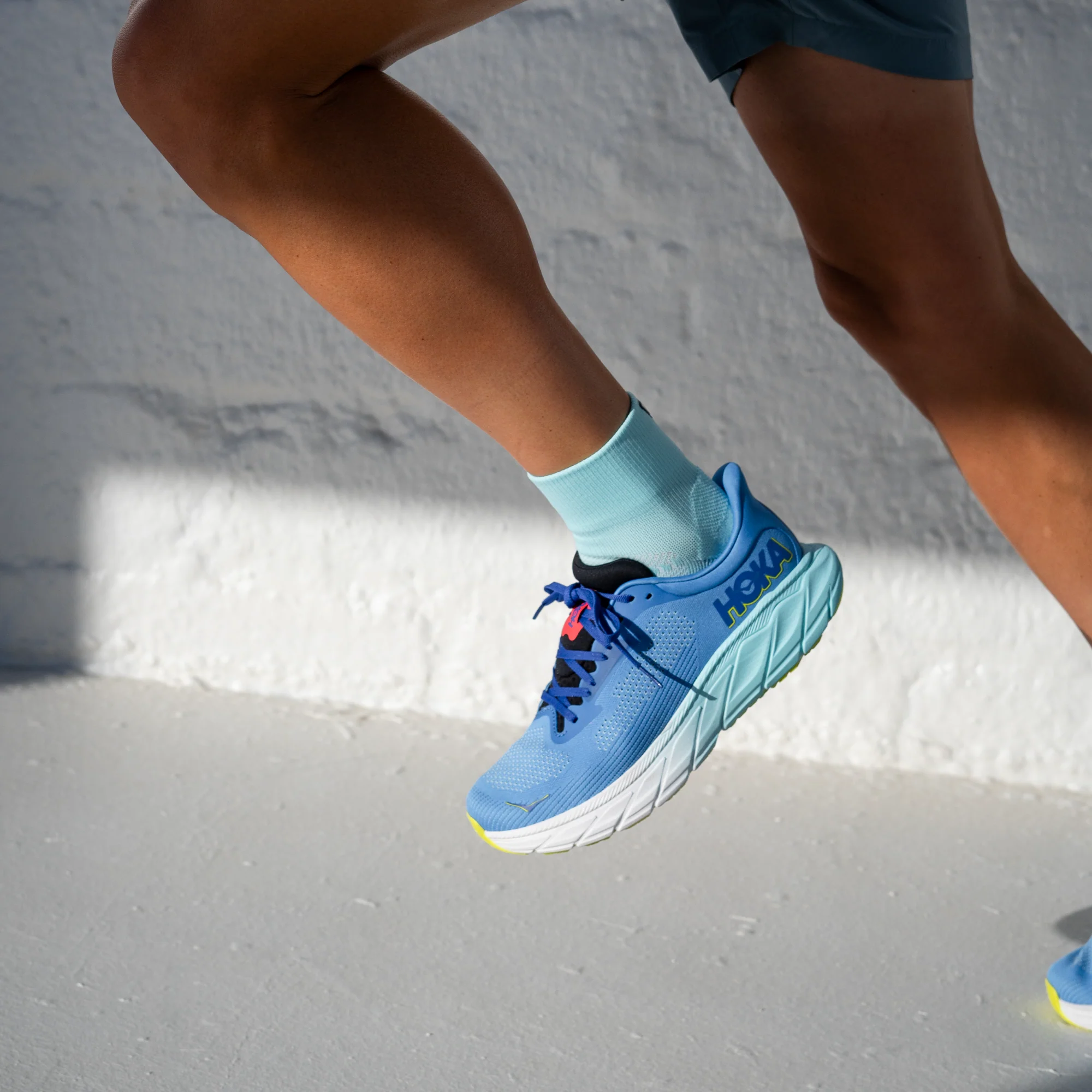 Mint Running Quarter Socks - Image 3