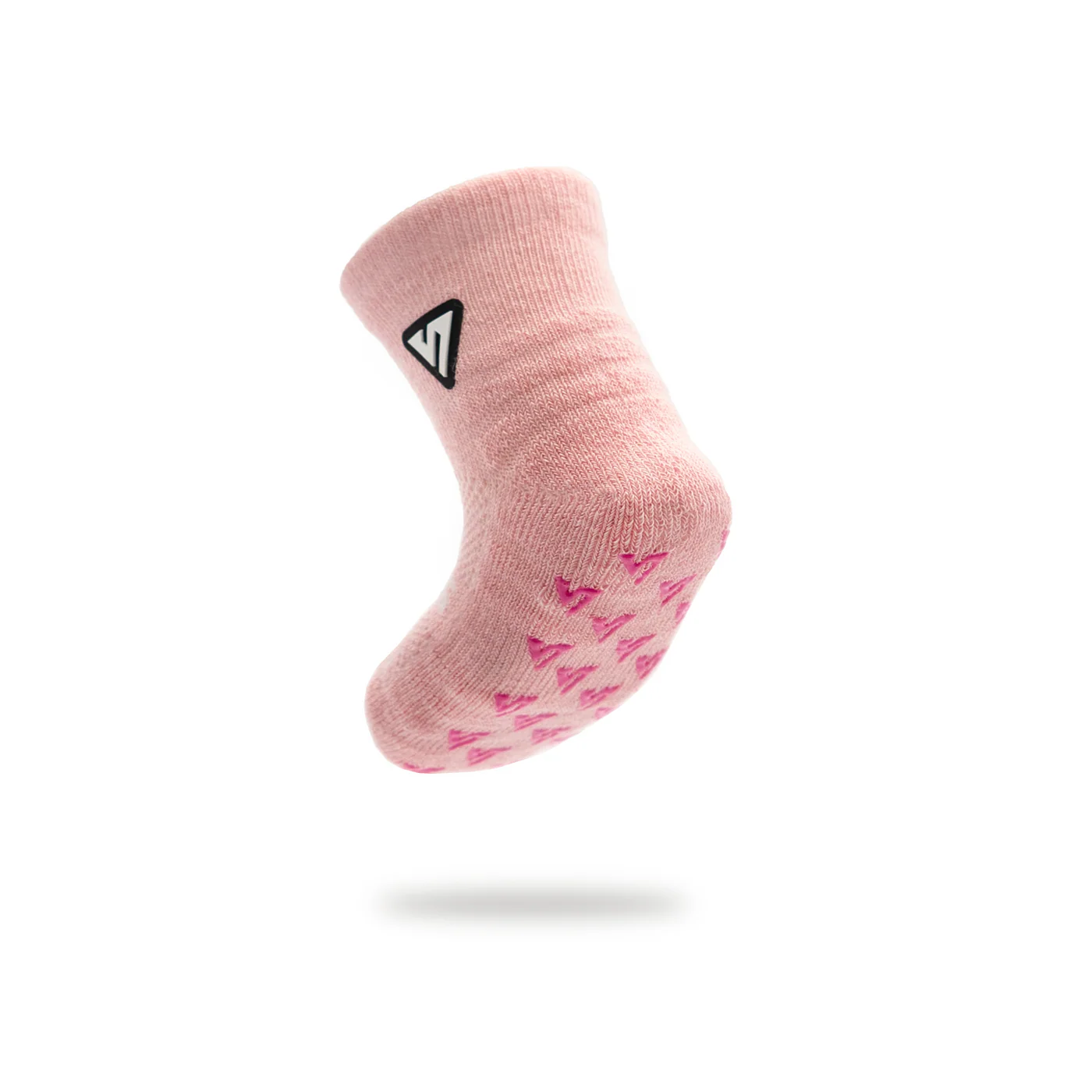 Pastel Pink Anti-Slip Baby Socks - Image 3