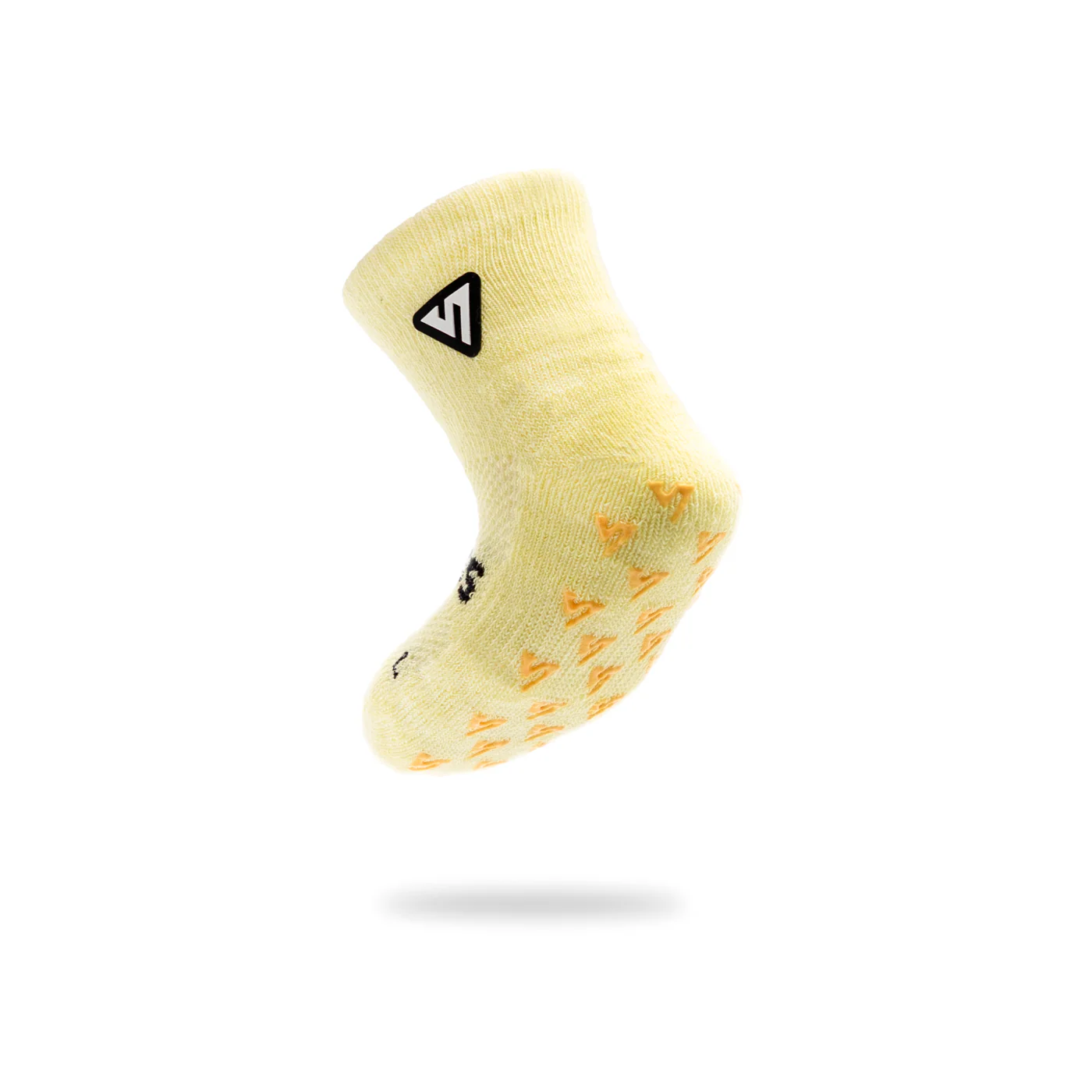 Pastel Yellow Anti-Slip Baby Socks - Image 3