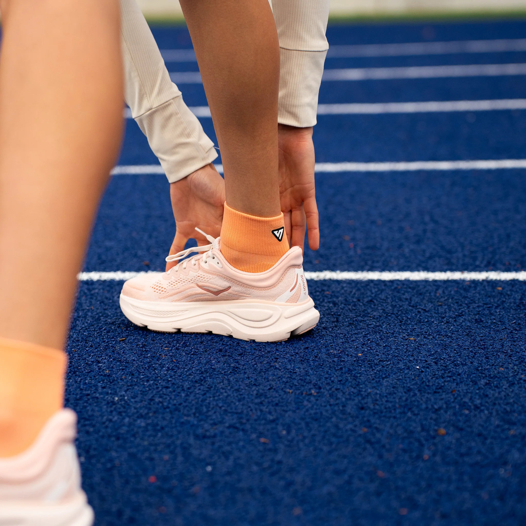 Peachy Running Quarter Socks - Image 4