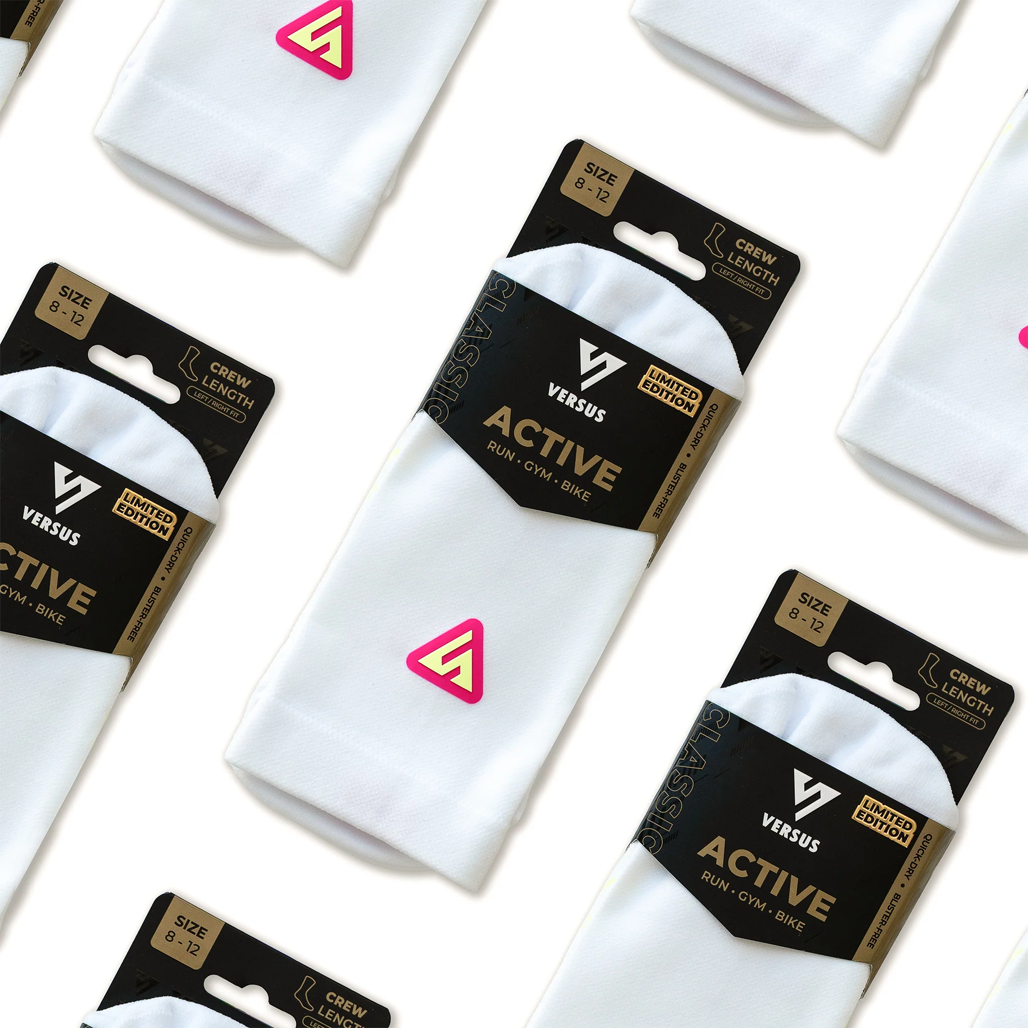 Pink-Lime Limited Edition Active Crew Tab - Image 6