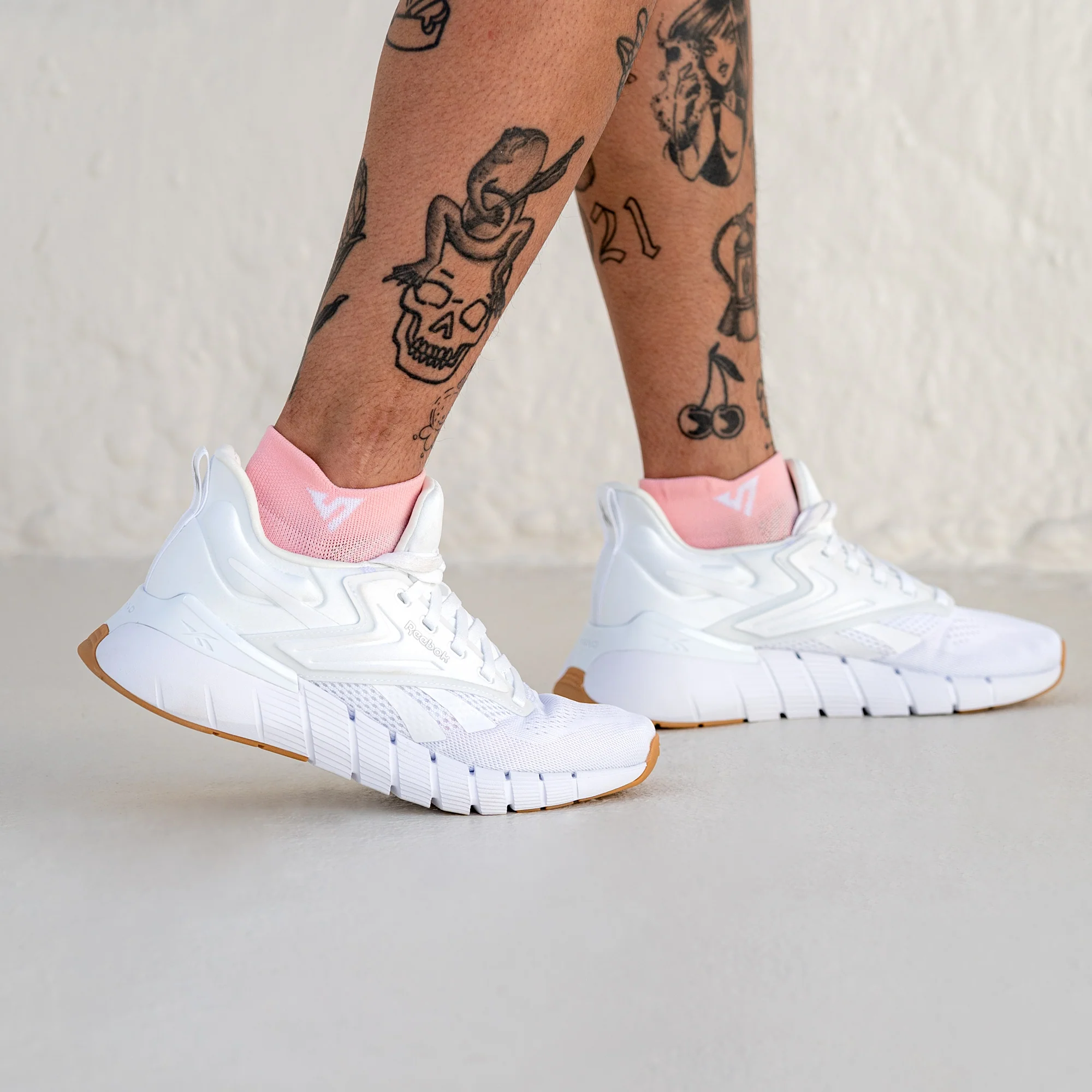Pink Velocity Trainer Socks Bundle (4 Pack) - Image 3