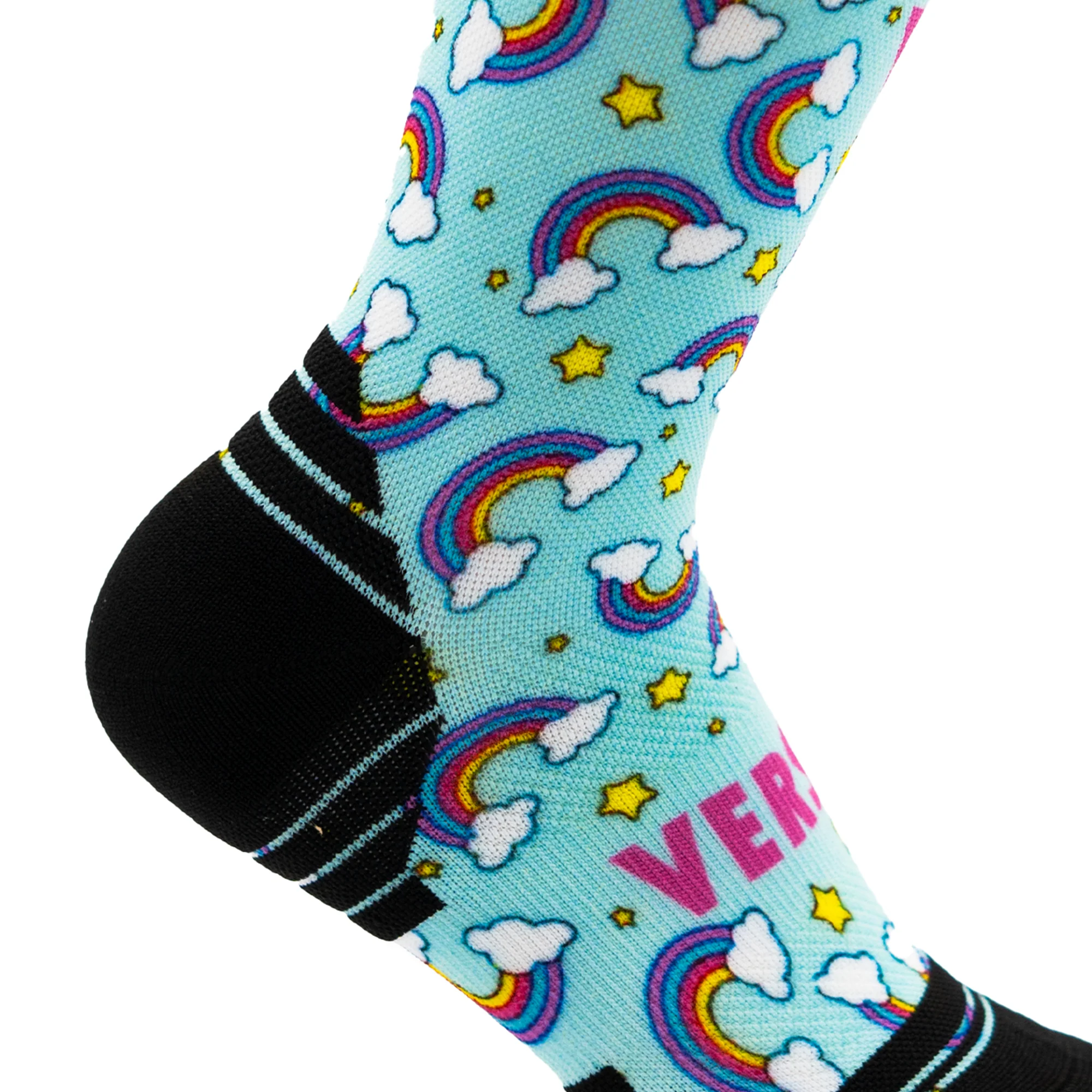 Rainbow KIDS Active Crew Socks - Image 3