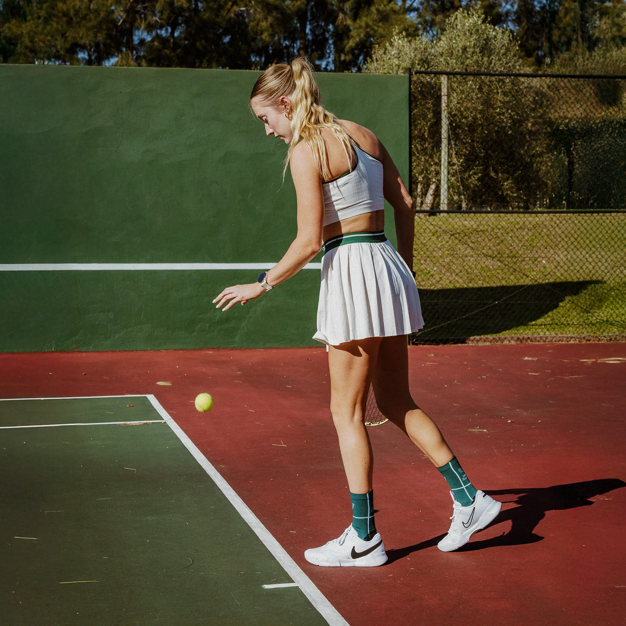 Retro Tennis Active Crew Socks - Image 5