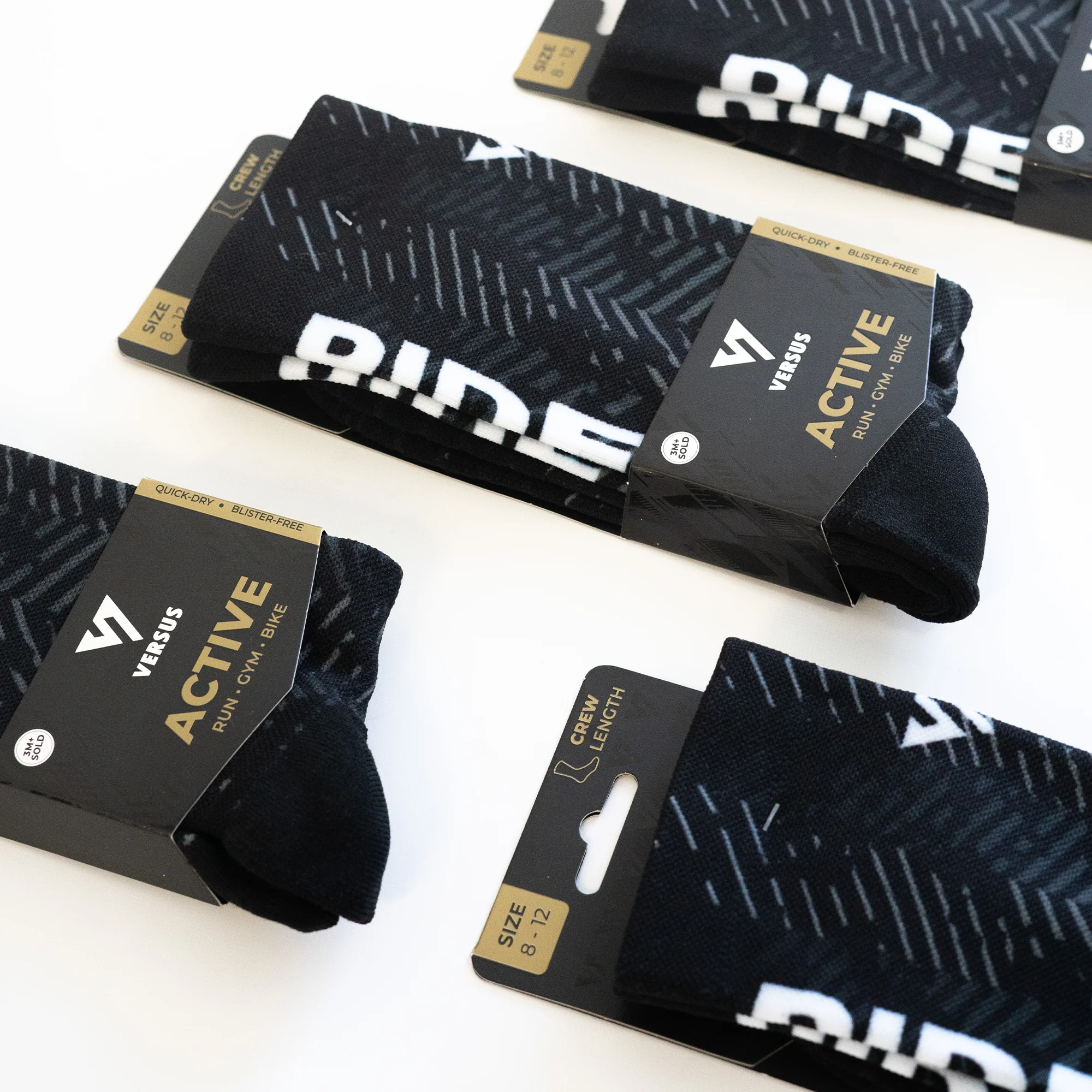 RIDE 2.0 Active Crew Socks - Image 9