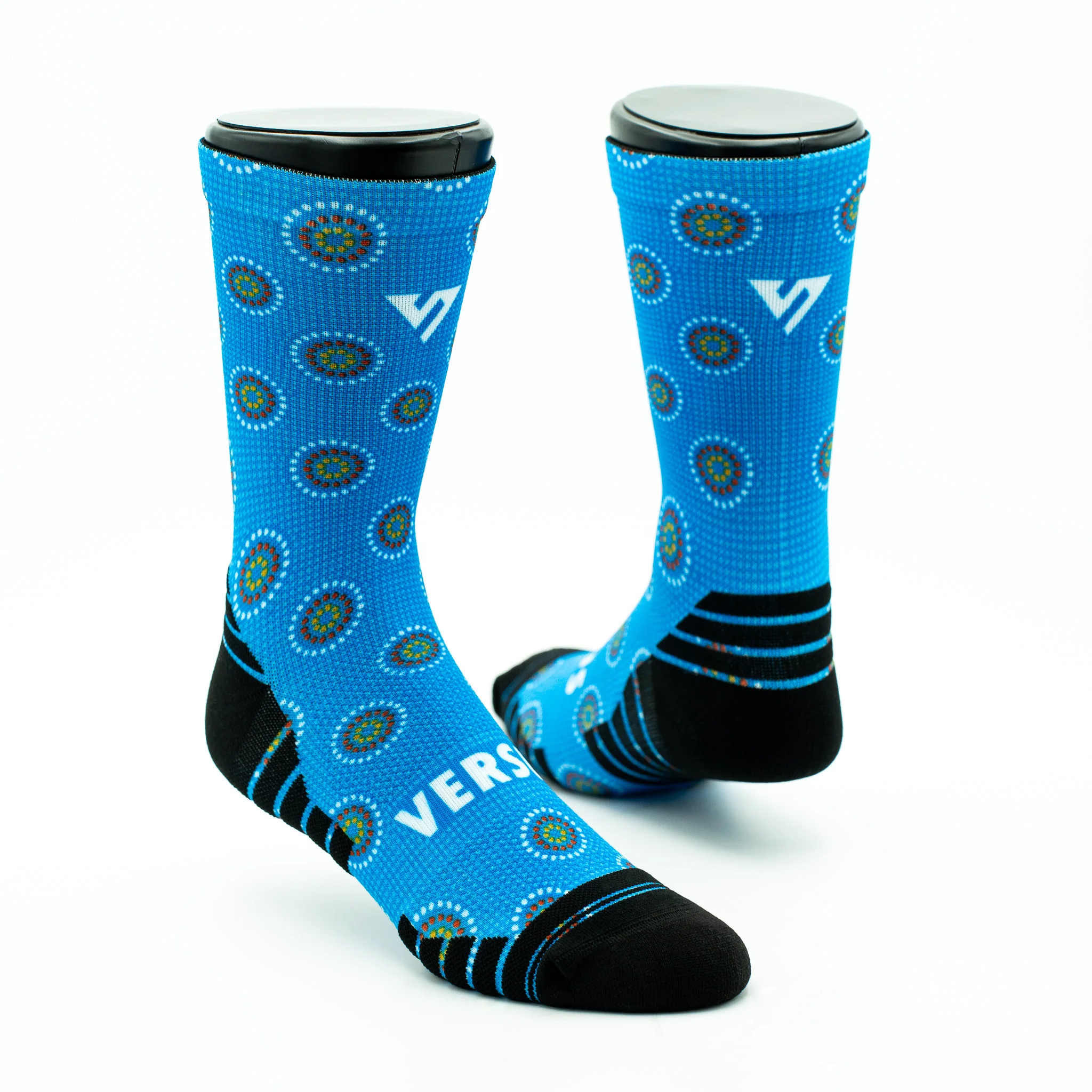 Shweshwe Active Crew Socks - Image 3