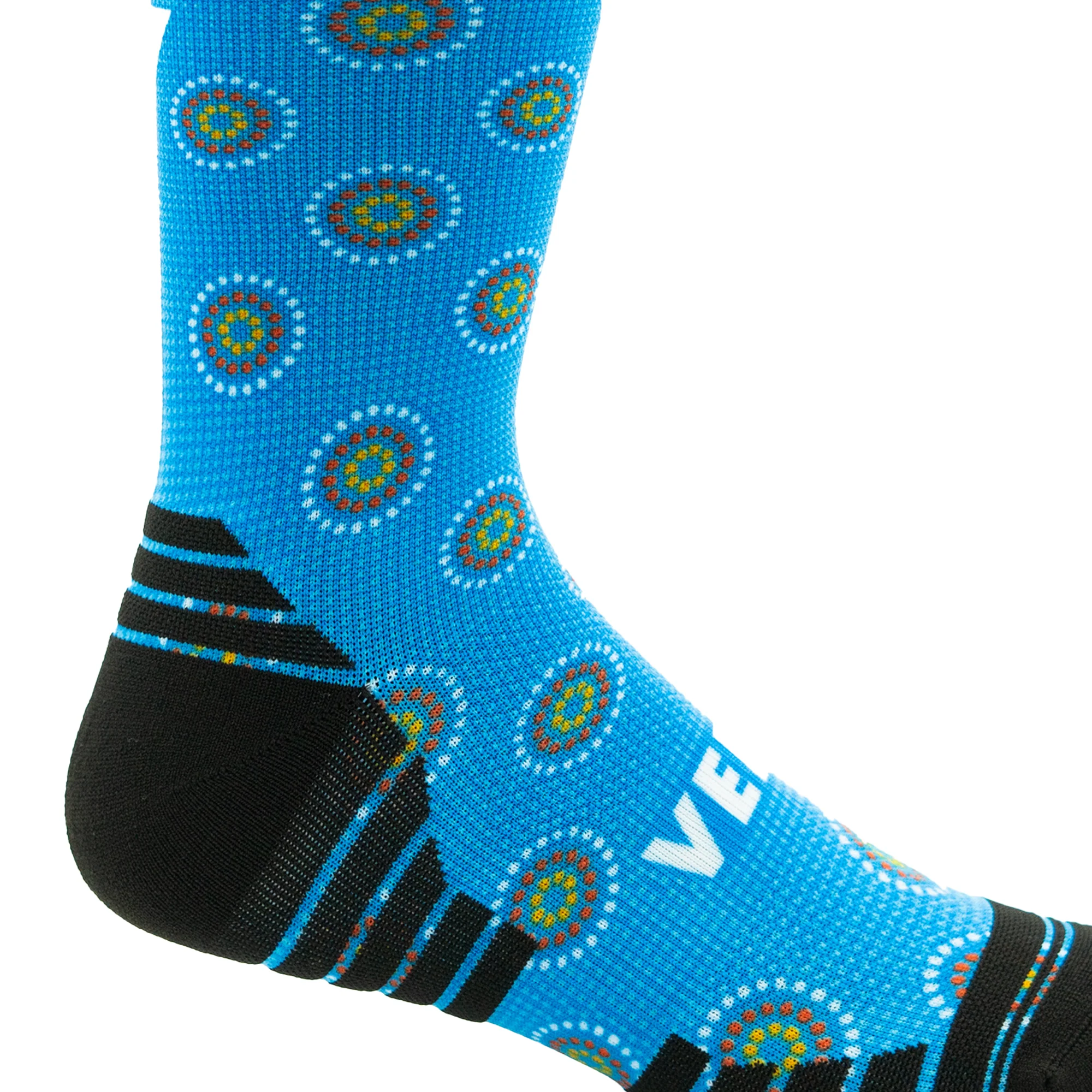 Shweshwe Active Crew Socks - Image 5