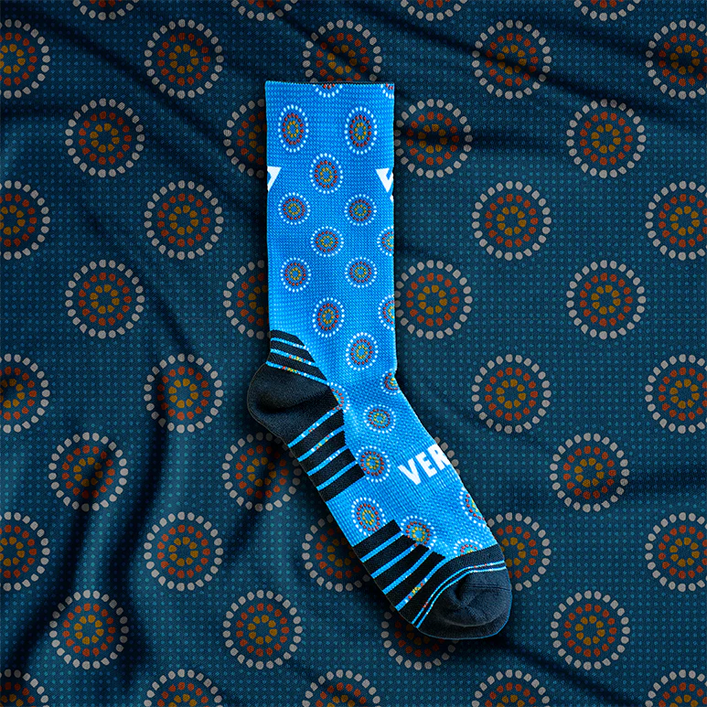 Shweshwe Active Crew Socks - Image 6