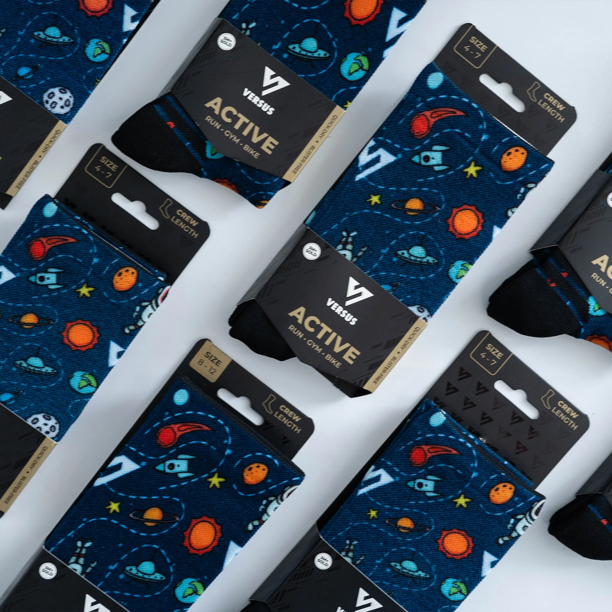 Space Venture Active Crew Socks - Image 3