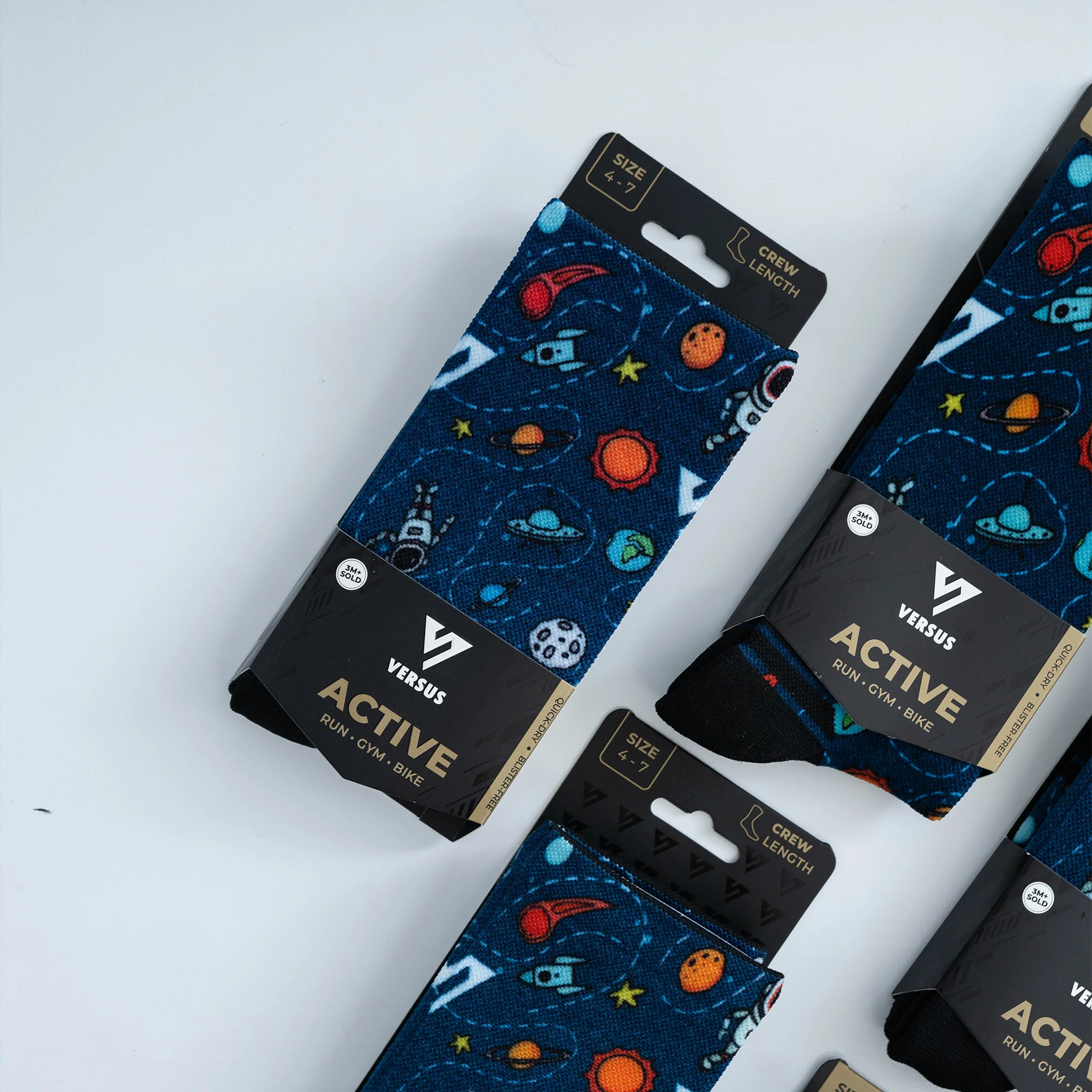 Space Venture Active Crew Socks - Image 5