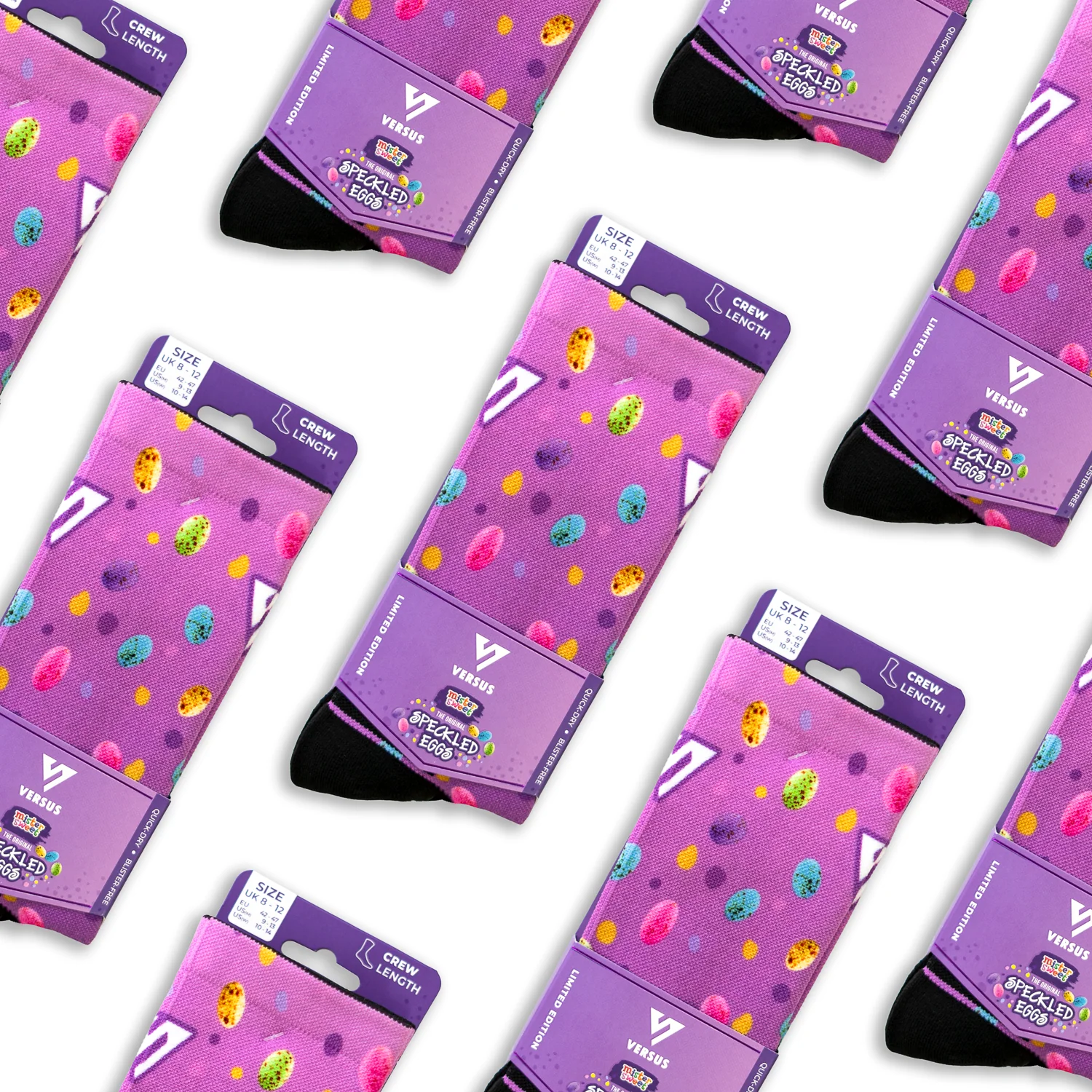 Speckled Eggs Active Crew Socks - Image 6