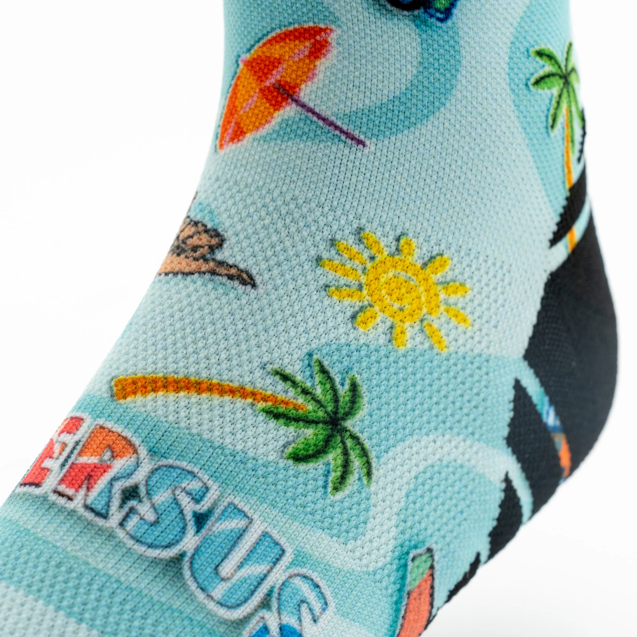 Summer Vibes Active Crew Socks - Image 4